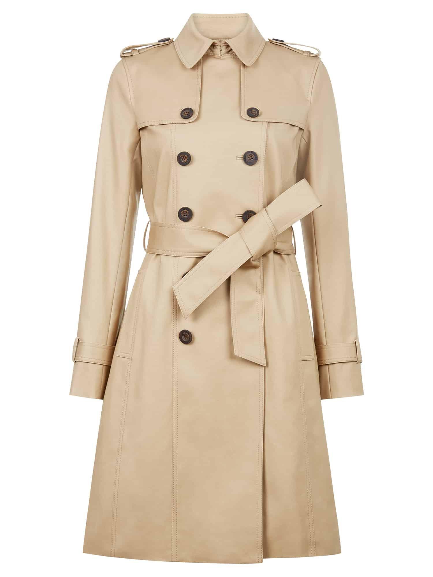Saskia Water Resistant Trench Coat