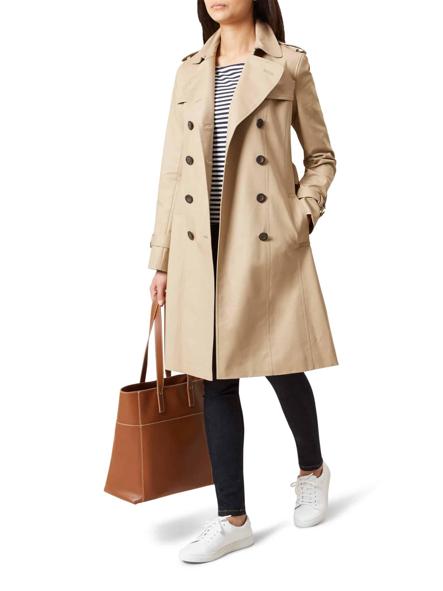 Saskia Water Resistant Trench Coat