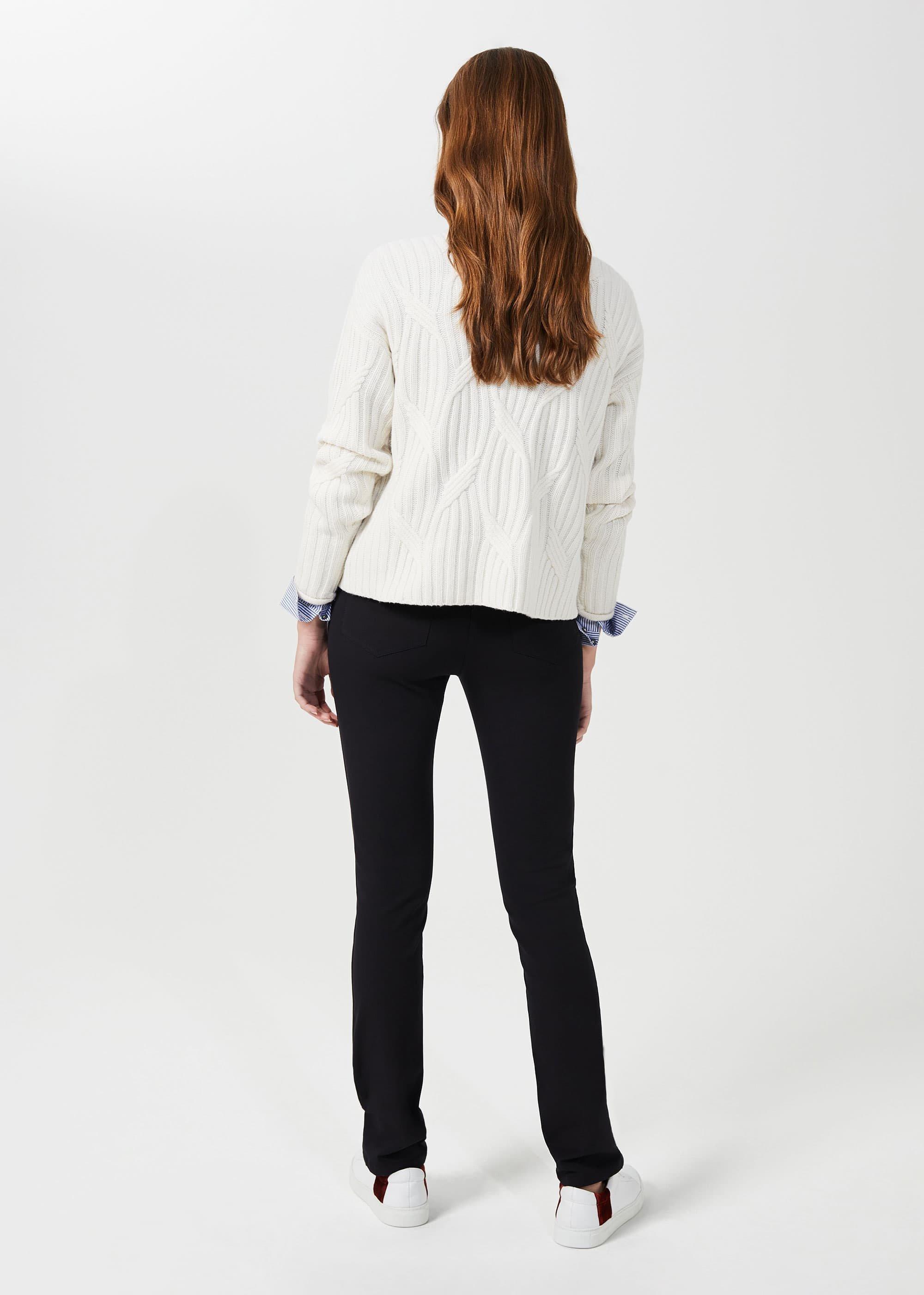 Amanda Skinny Jeans With Stretch, Black, hi-res