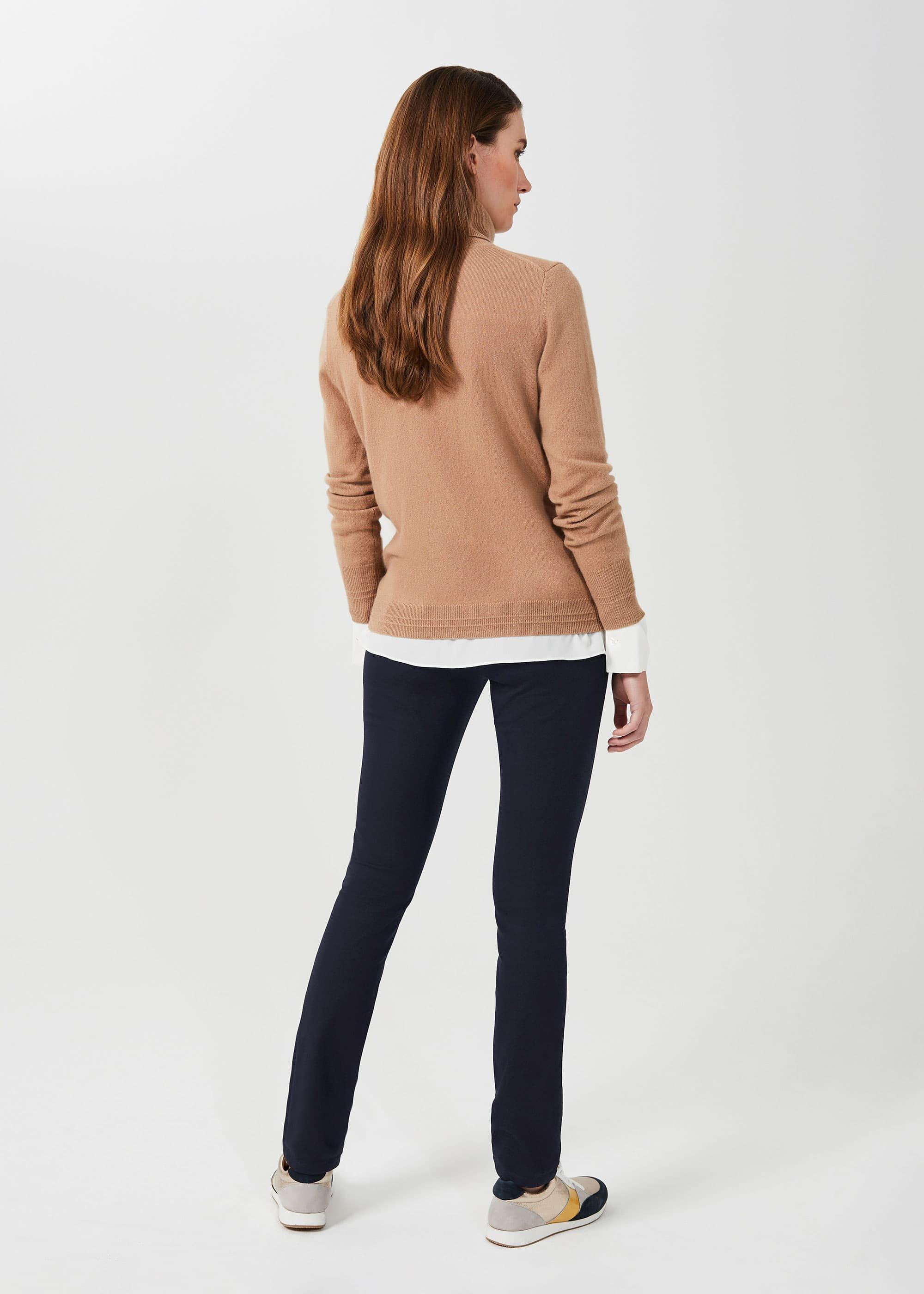 Amanda Skinny Jeans With Stretch, True Navy, hi-res