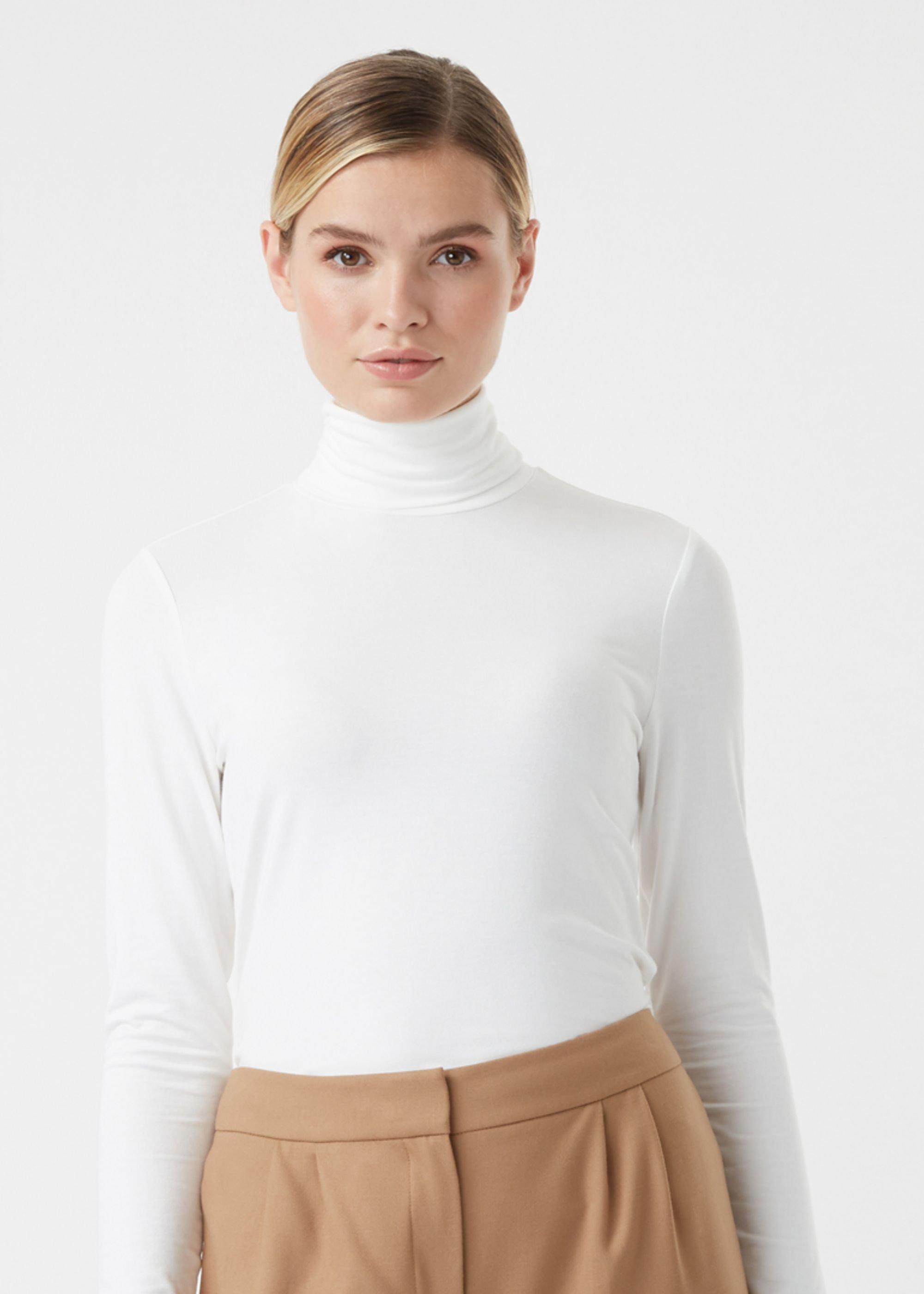 Mischa Roll Neck, Ivory, hi-res