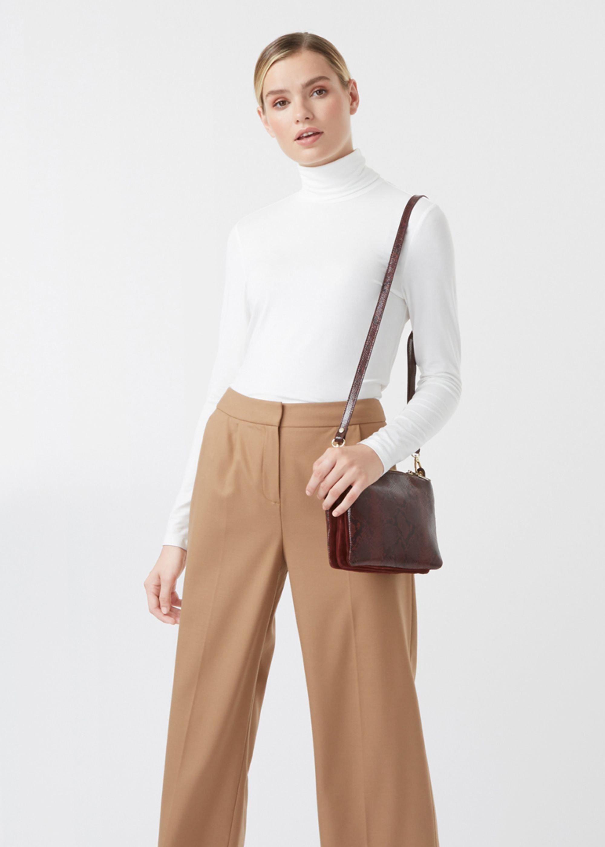 Mischa Roll Neck, Ivory, hi-res