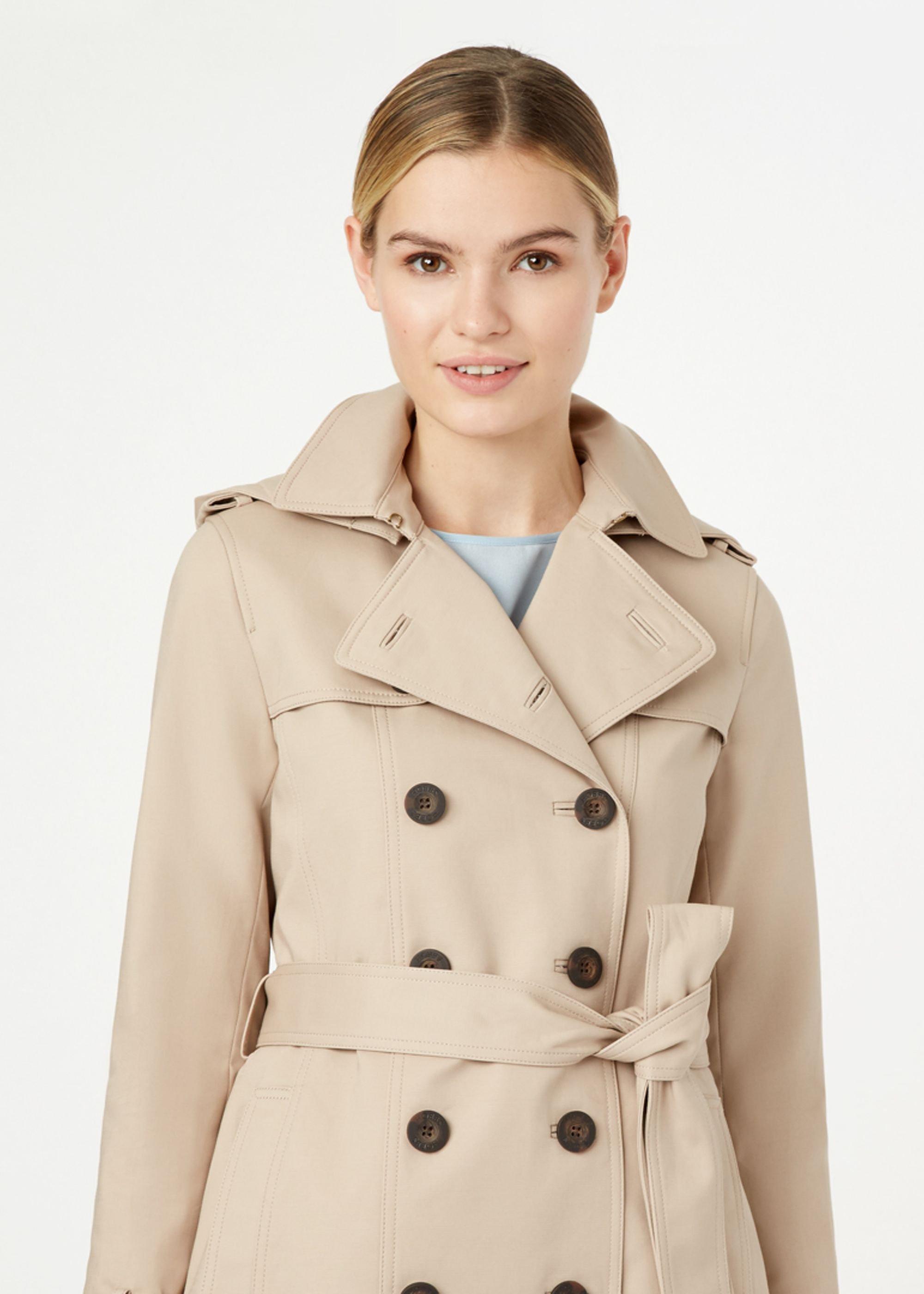 Saffie Water Resistant Trench Coat, Clay, hi-res