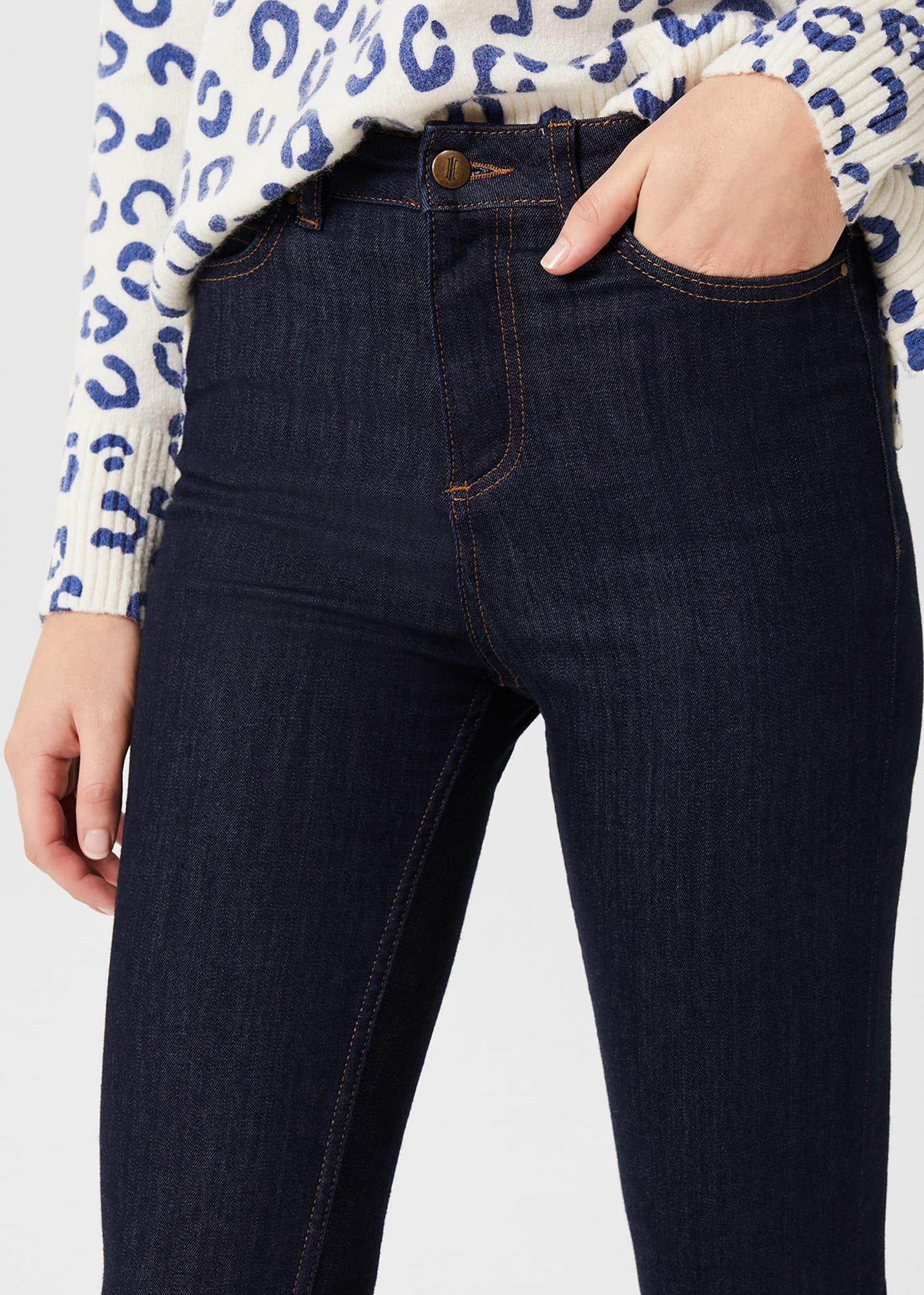 Gia Sculpting Jeans With Stretch, Indigo, hi-res