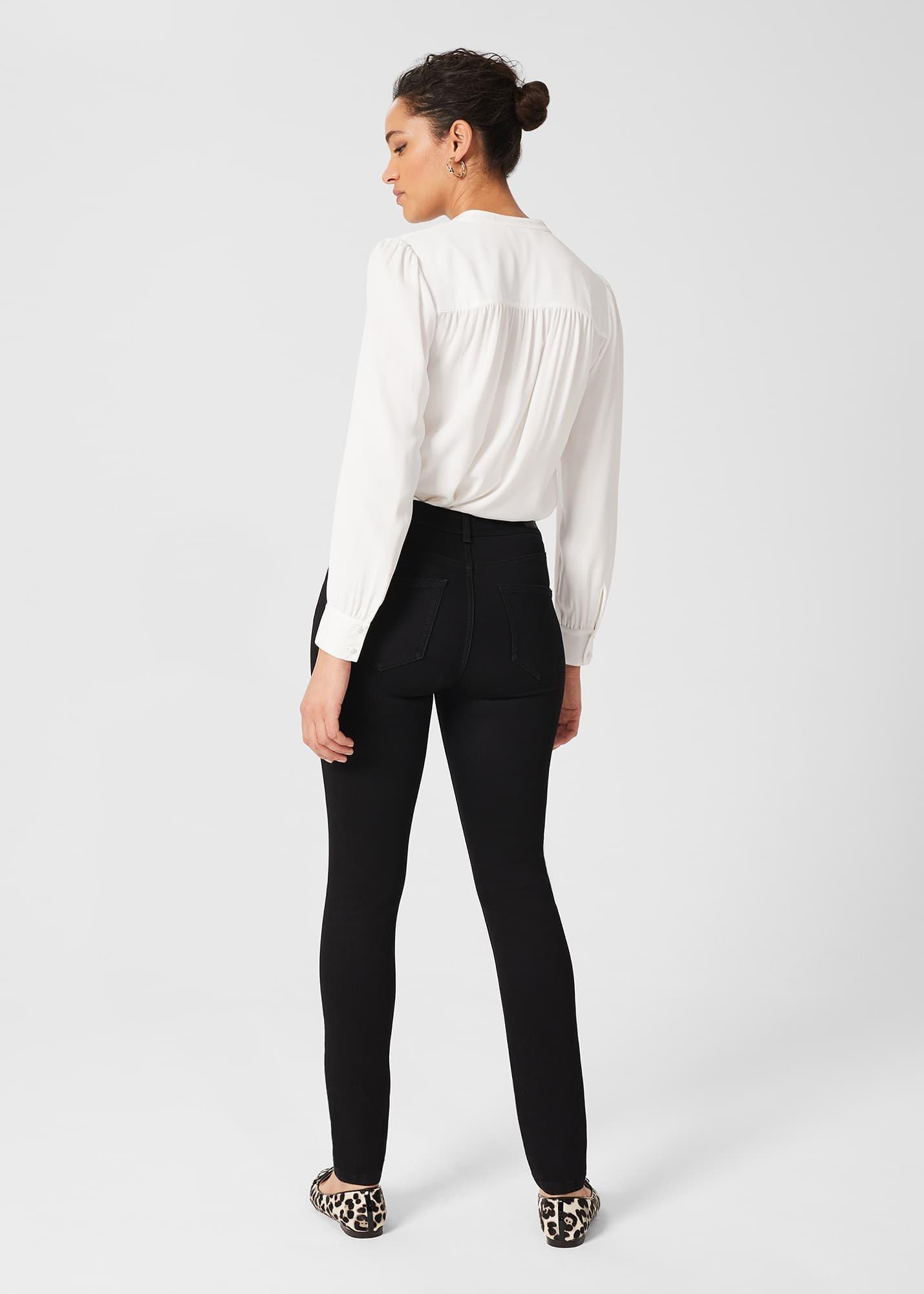 Gia Sculpting Jeans With Stretch, Black, hi-res