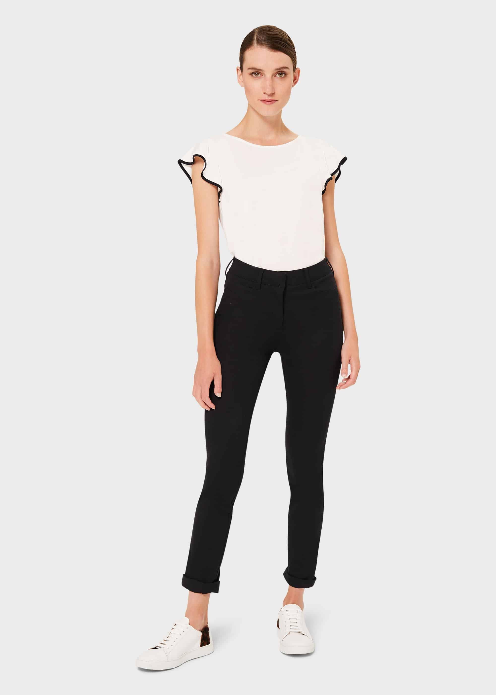 Nessie Top, White Navy, hi-res