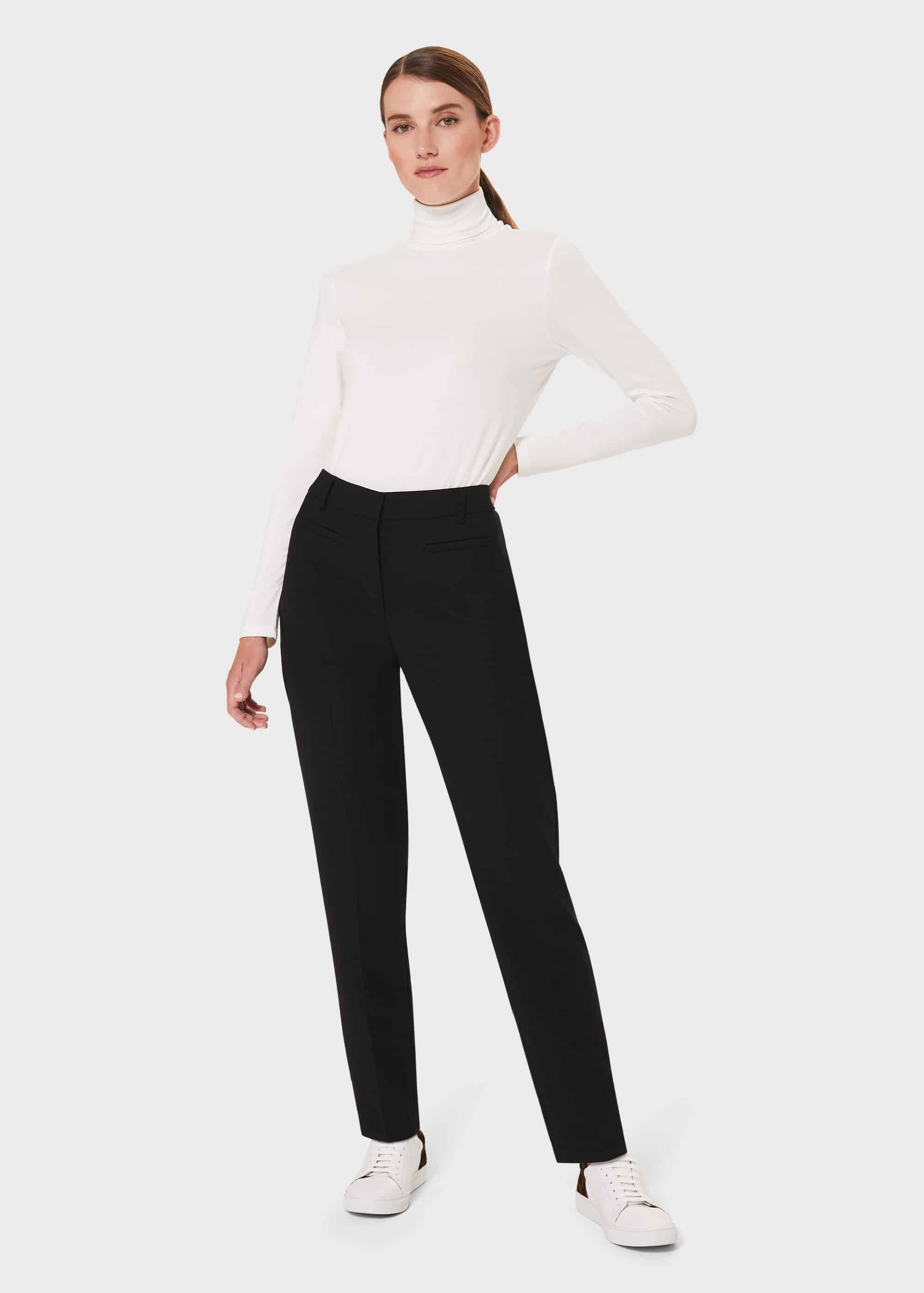 Mischa Turtle Neck, Ivory, hi-res