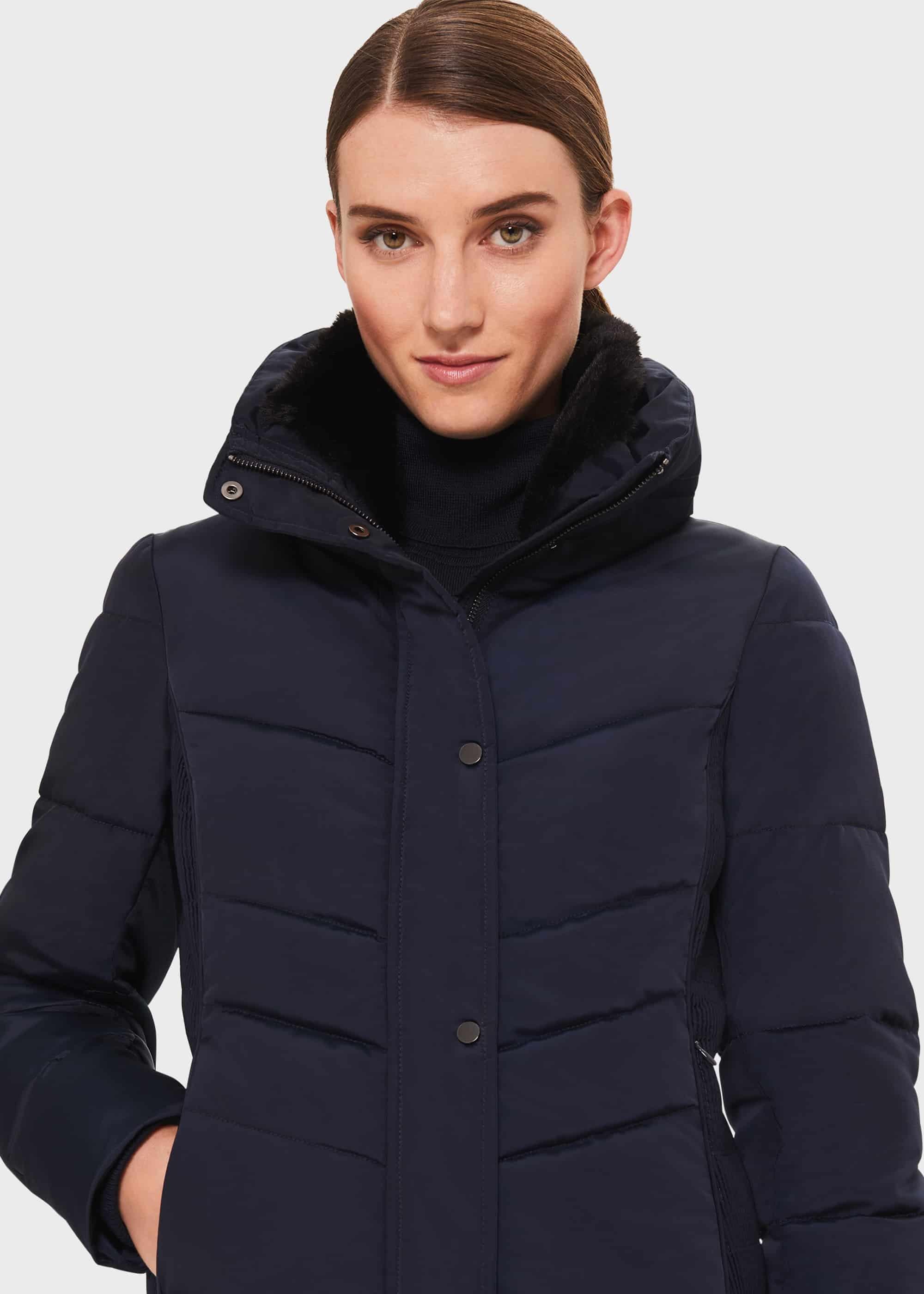 Izzy Puffer Jacket, Navy, hi-res