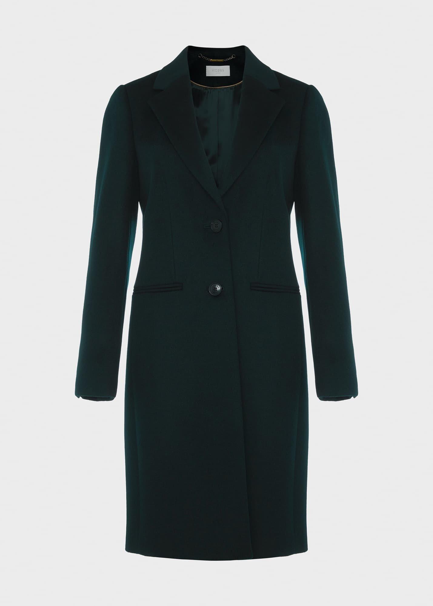 Tilda Wool Coat, Fern Green, hi-res