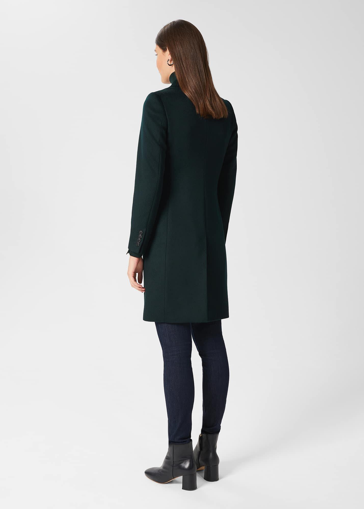 Tilda Wool Coat, Fern Green, hi-res