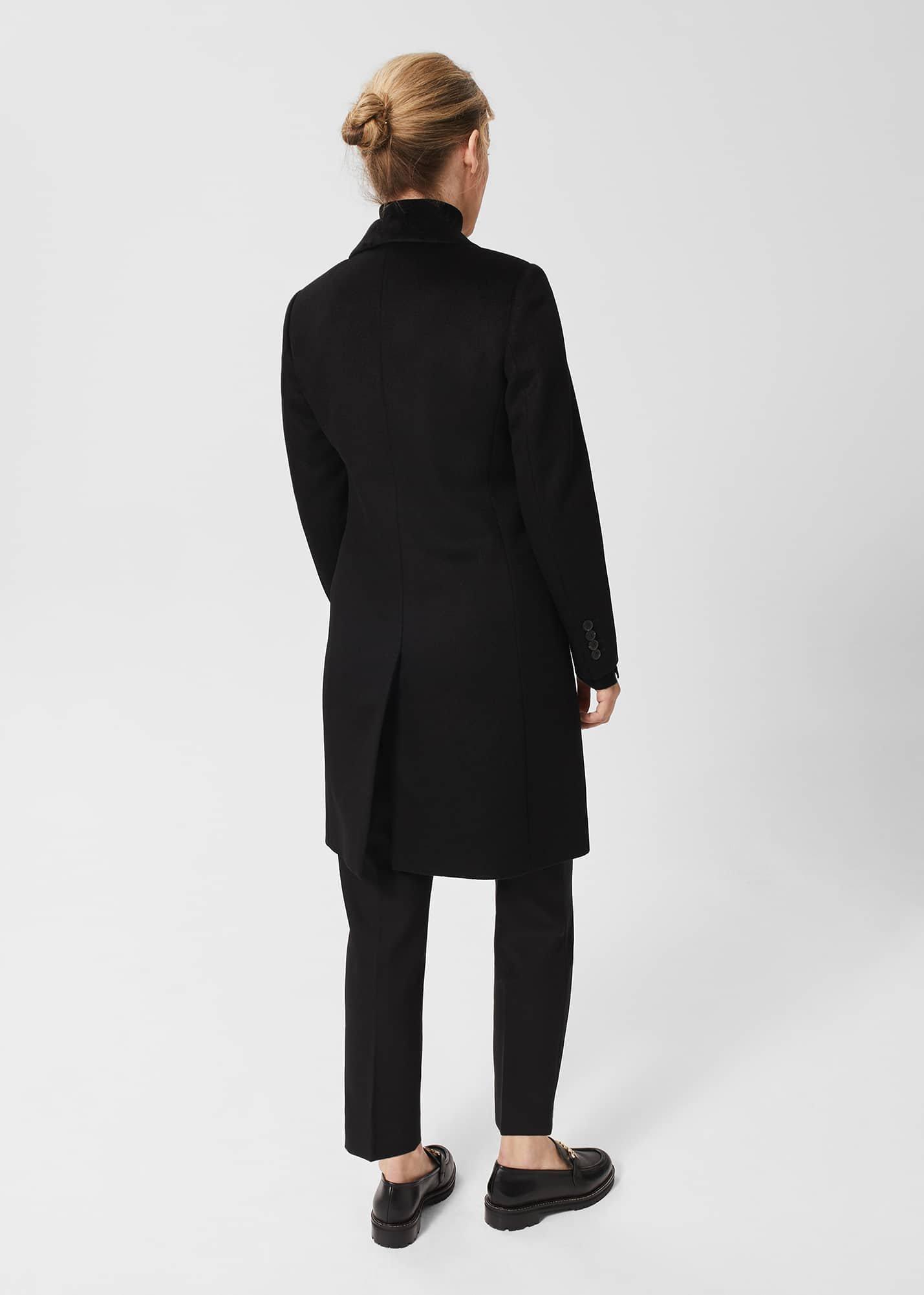 Petite Tilda Wool Coat, Black, hi-res