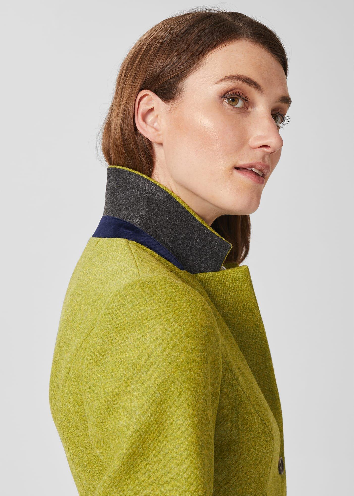 Hackness Wool Jacket, Lime Green, hi-res