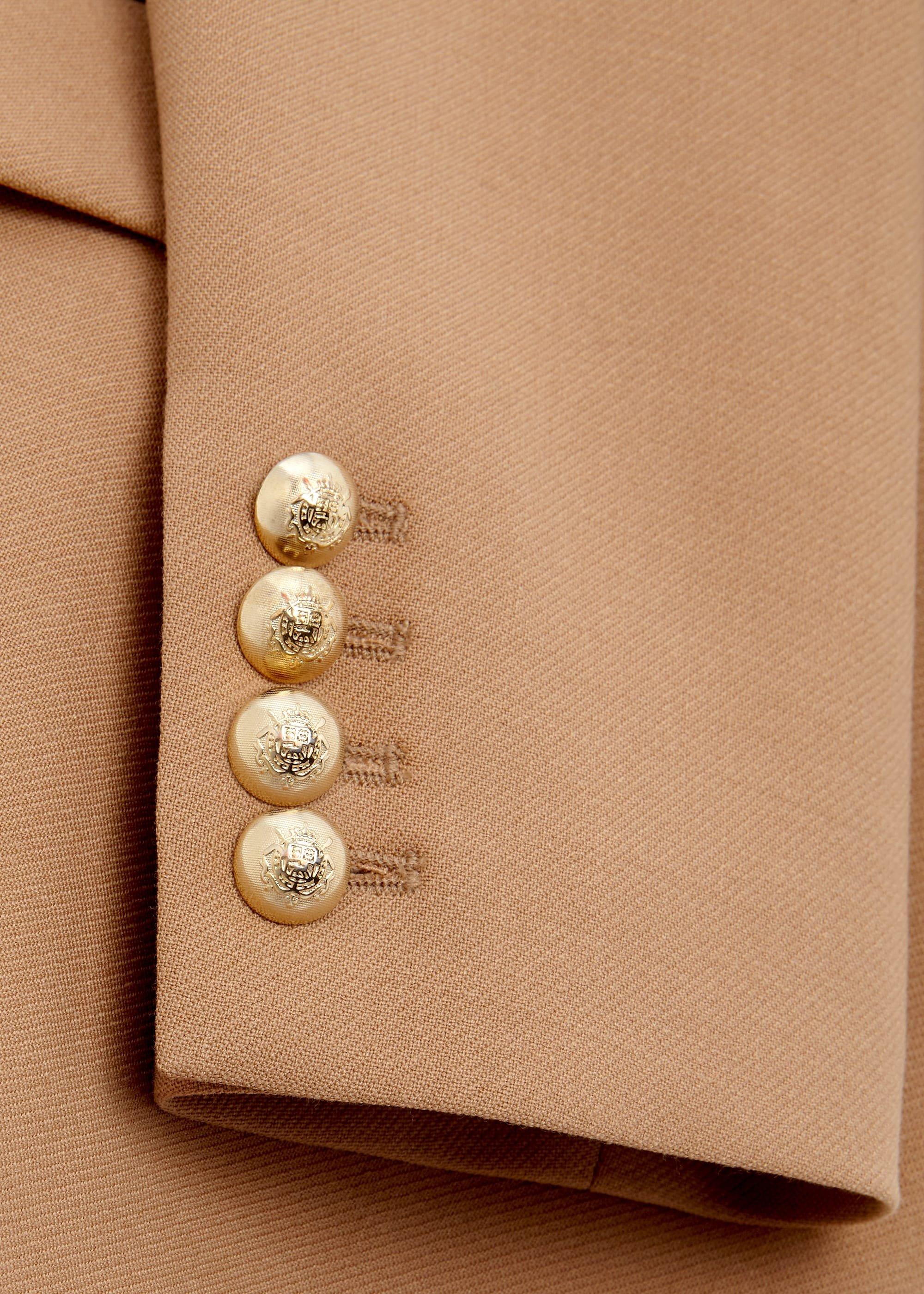 Laurel Wool Blend Blazer, Camel, hi-res