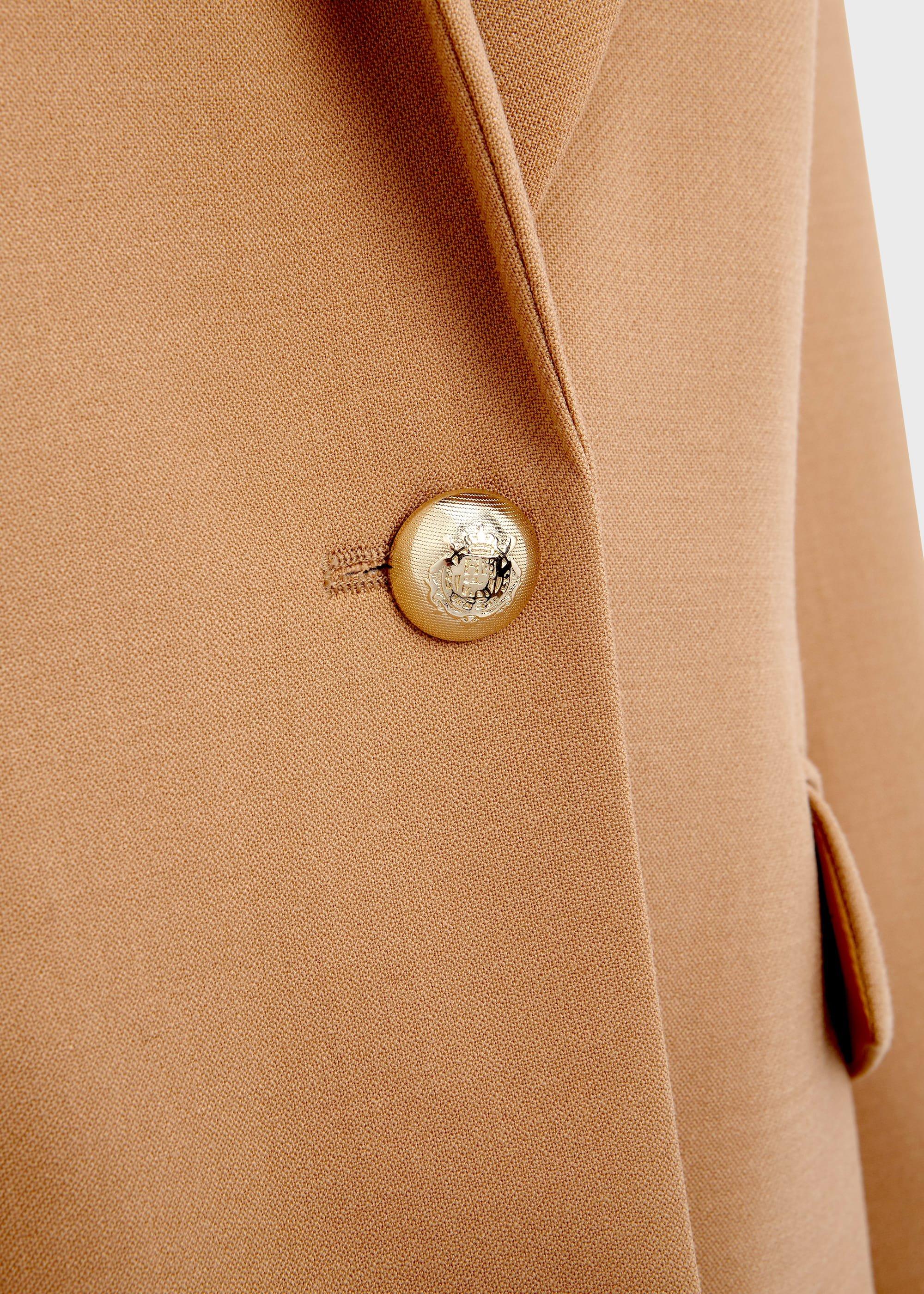 Laurel Wool Blend Blazer, Camel, hi-res