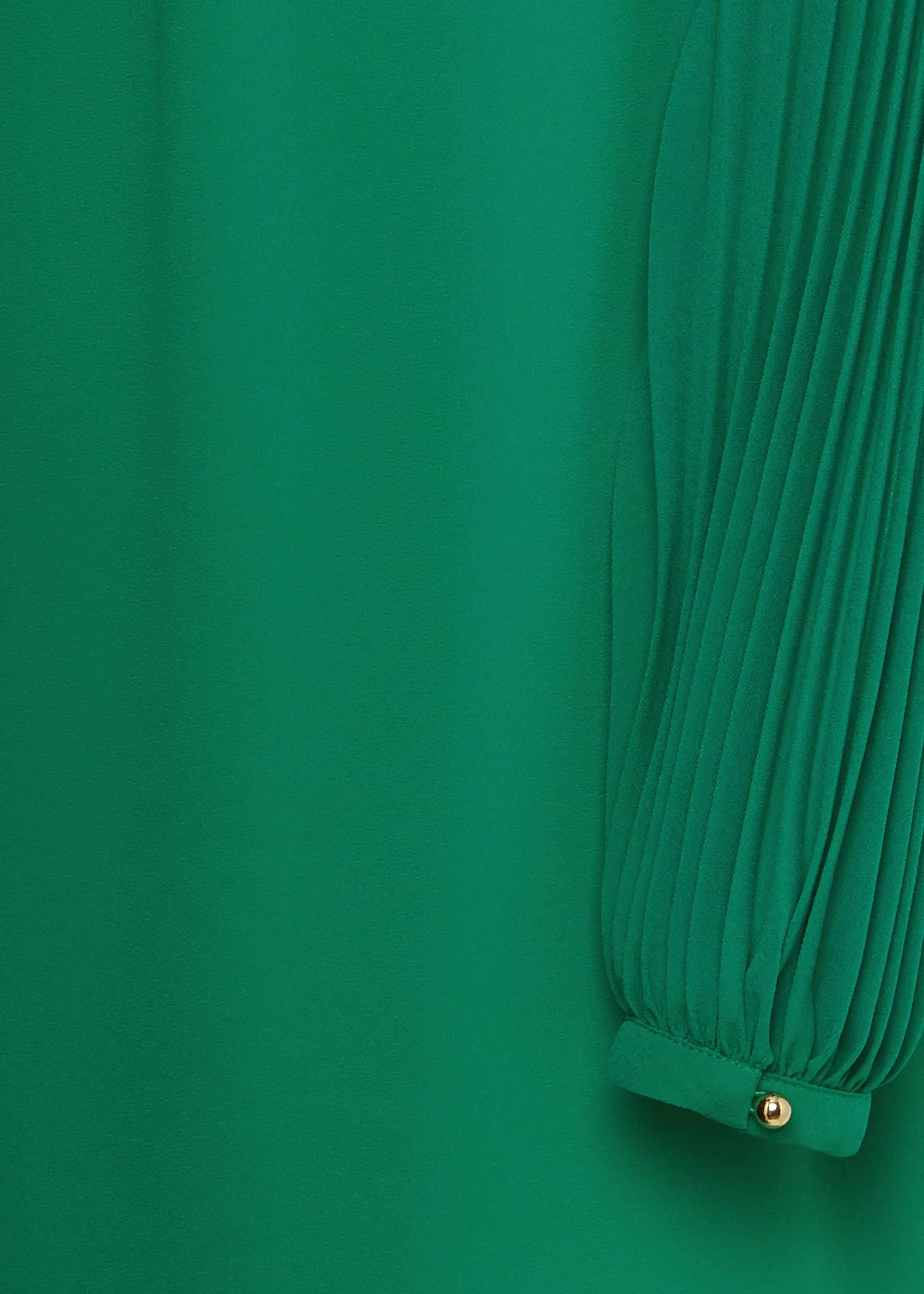 Greta Popover Dress, Field Green, hi-res