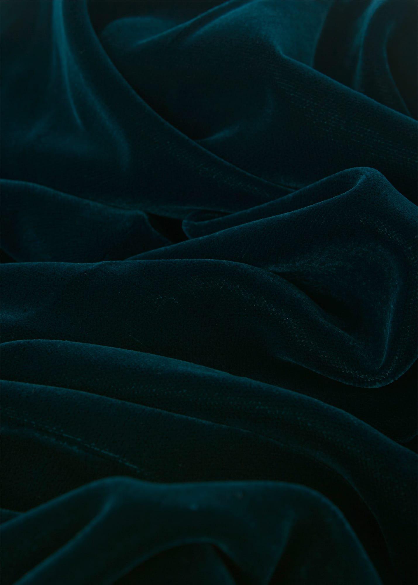 Faye Velvet Dress, Pine Green, hi-res