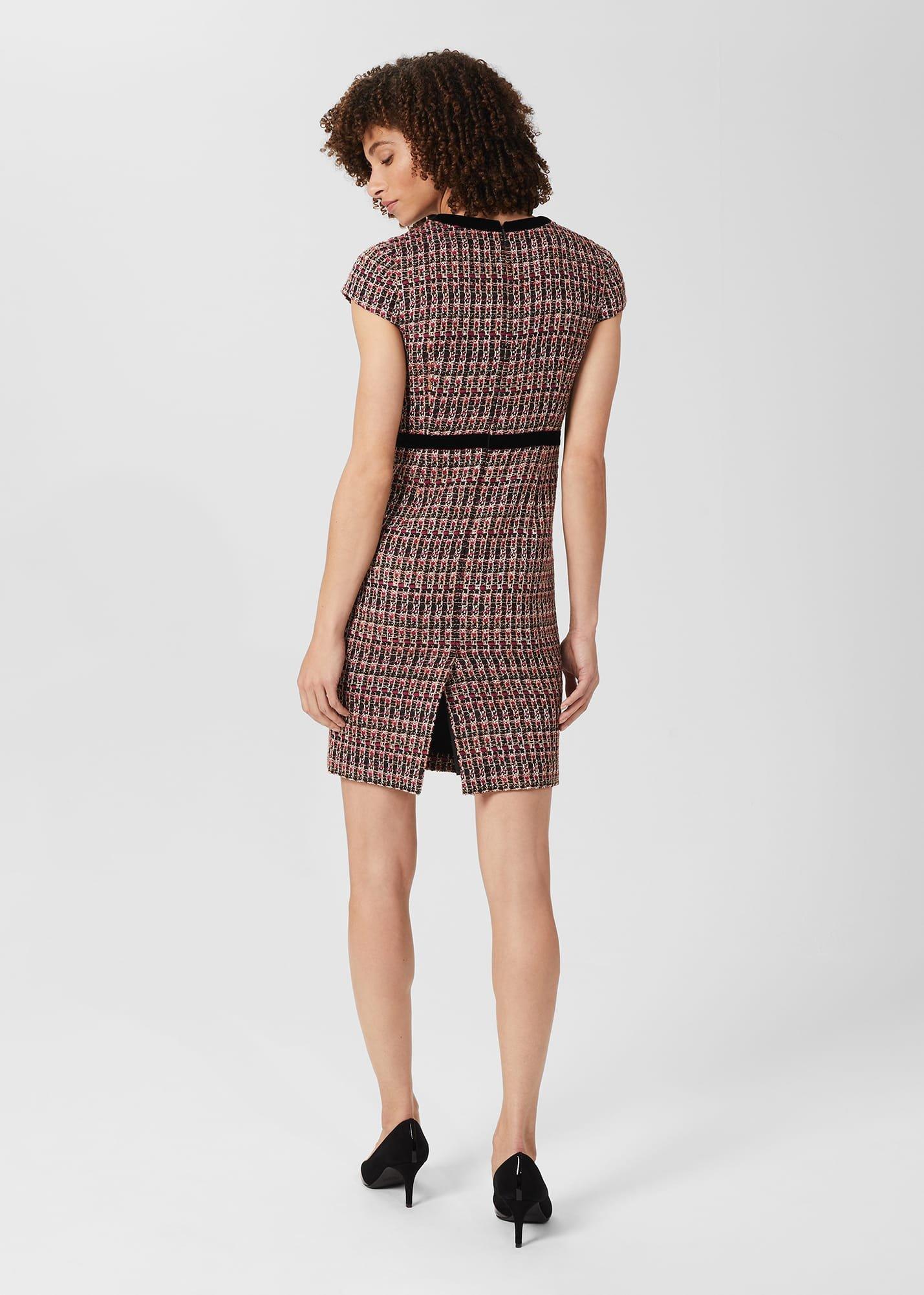 Cassidy Tweed Shirt Dress, Multi, hi-res