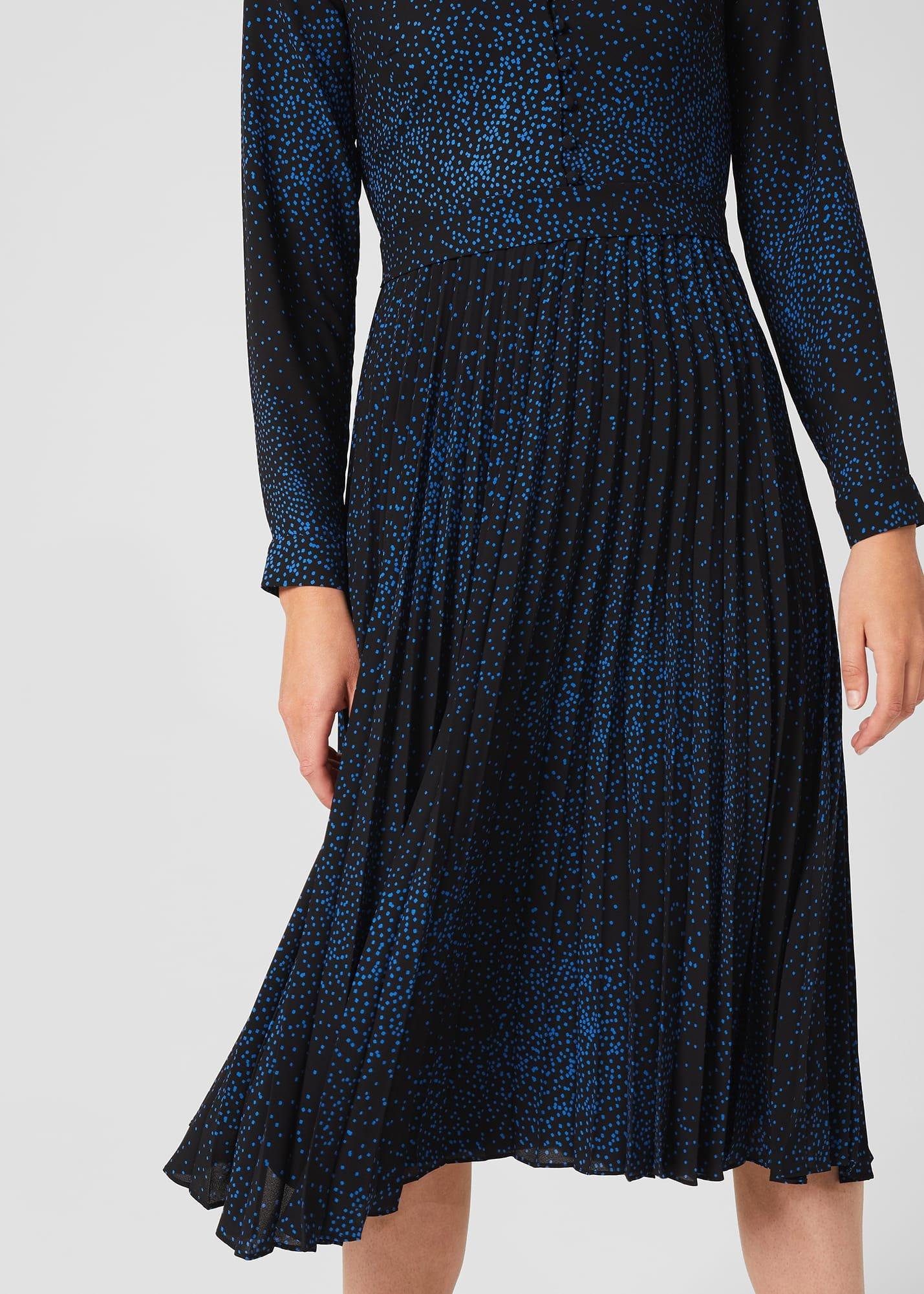 Adalyn Dress, Electrc Blu Blk, hi-res