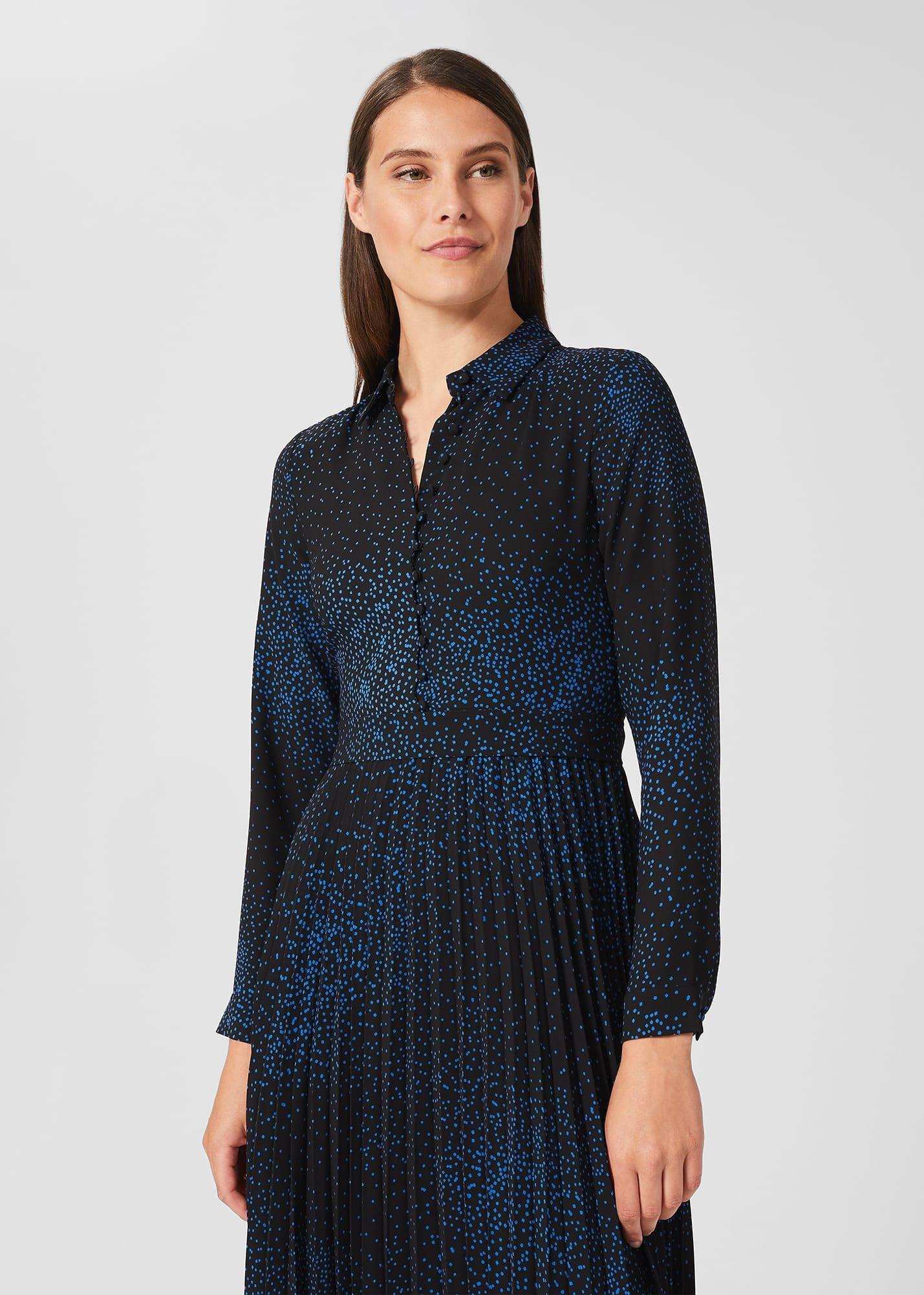 Adalyn Dress, Electrc Blu Blk, hi-res