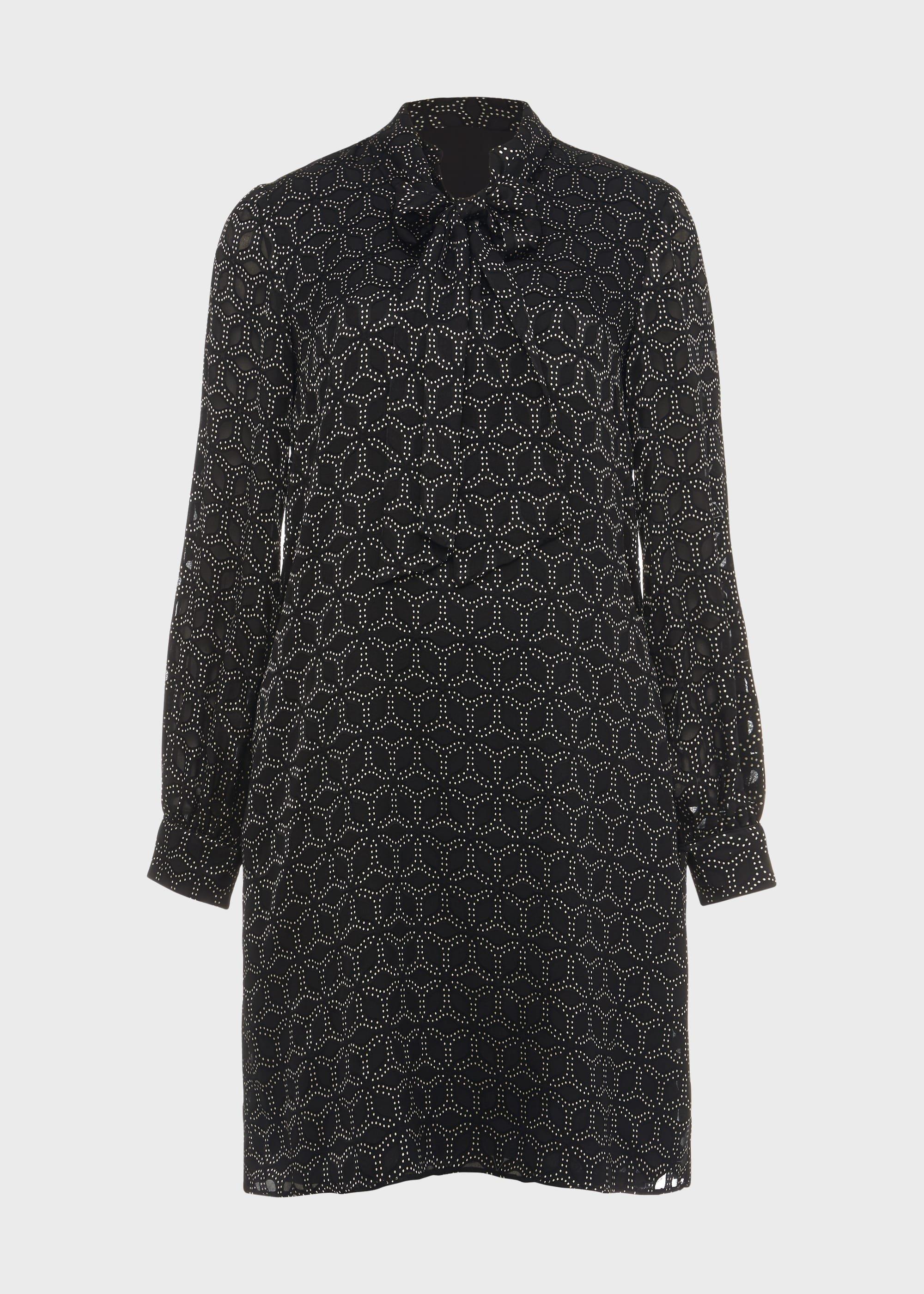 Karina Dress, Black Gold, hi-res