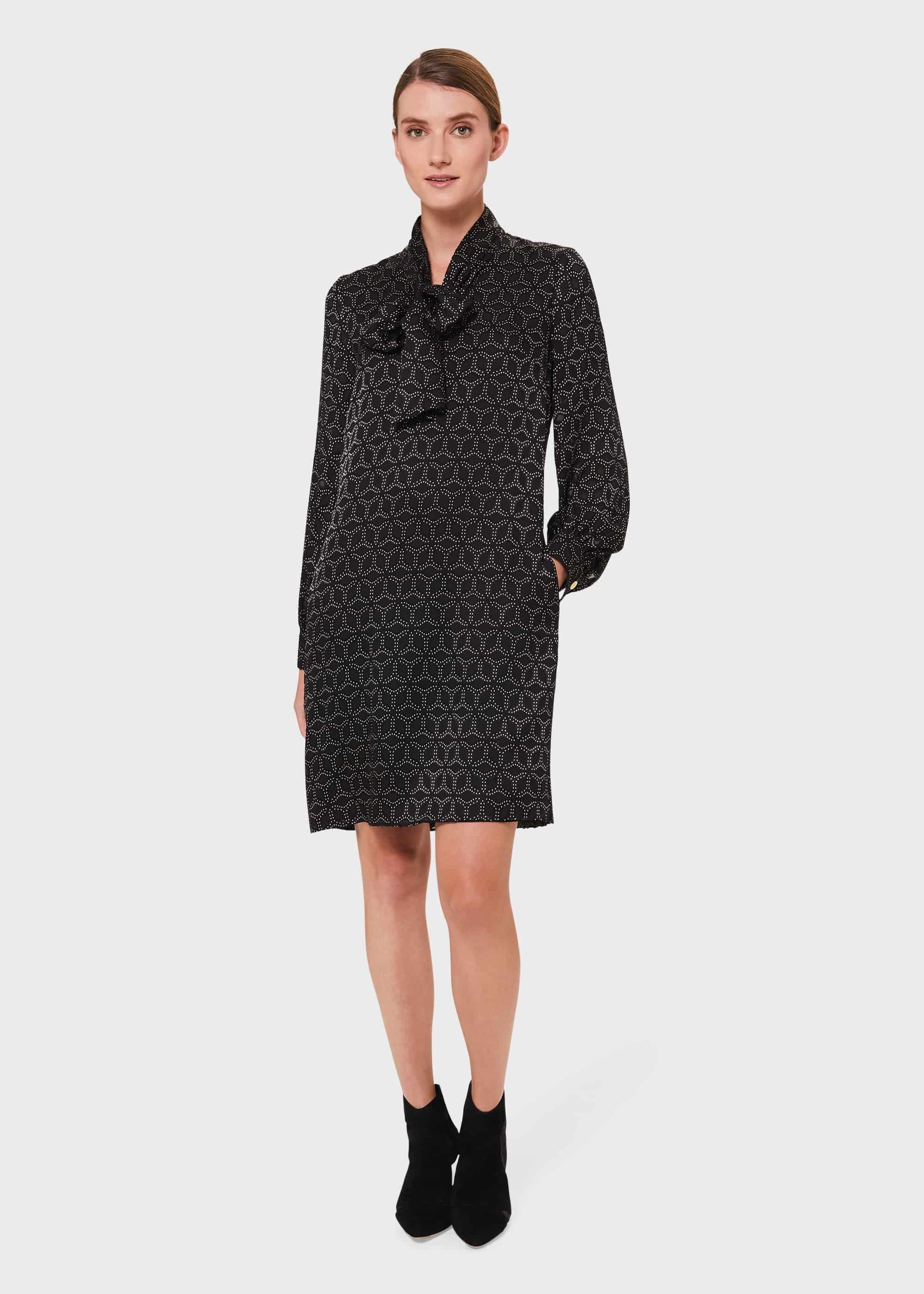 Karina Dress, Black Gold, hi-res