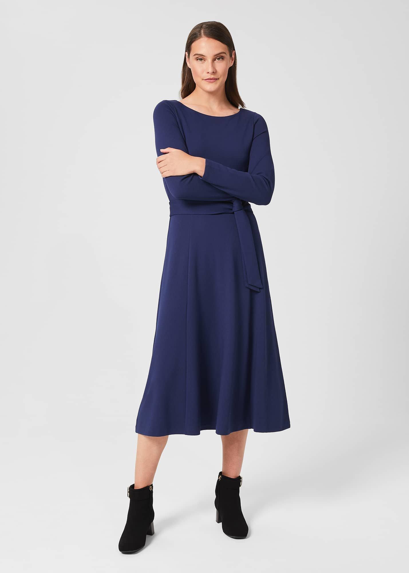 Lena Dress, Ink Blue, hi-res