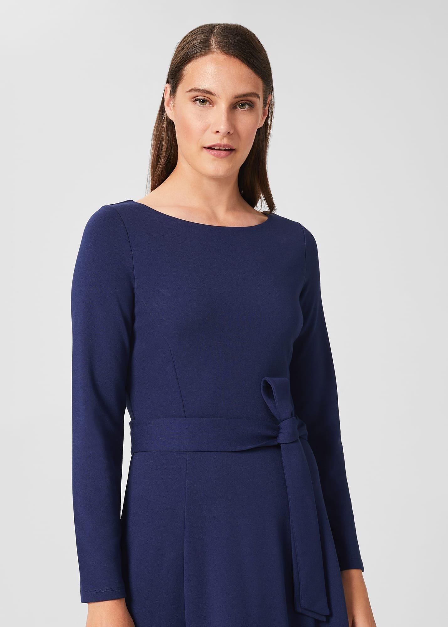 Lena Dress, Ink Blue, hi-res