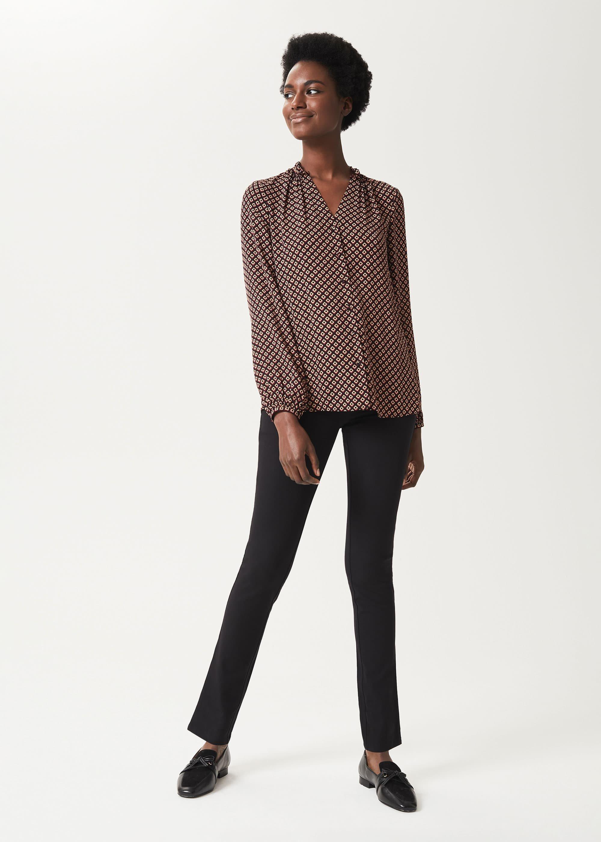 Gabi Blouse, Black Multi, hi-res