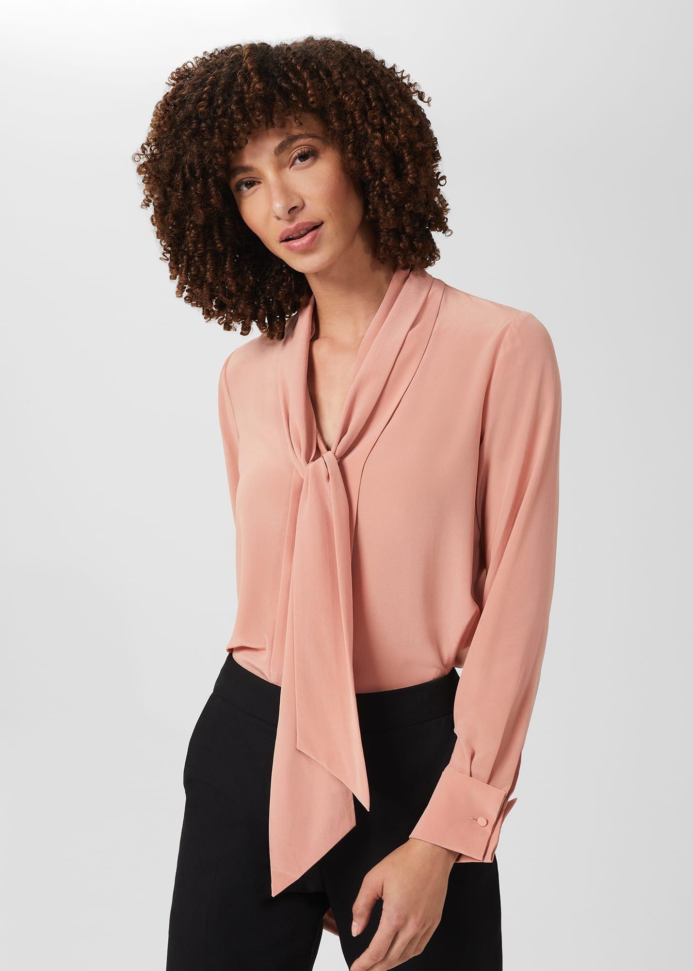 Pearl Silk Blouse