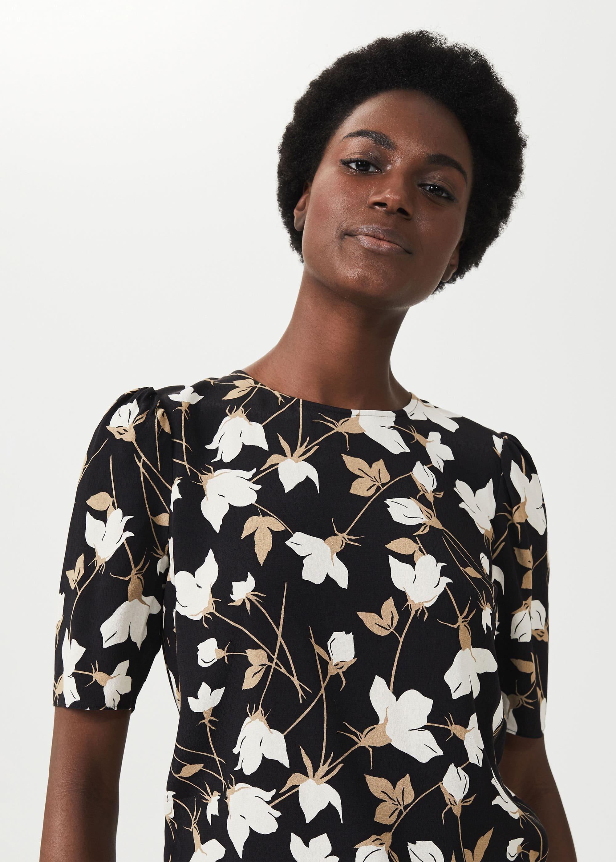 Alexa Blouse, Black Multi, hi-res