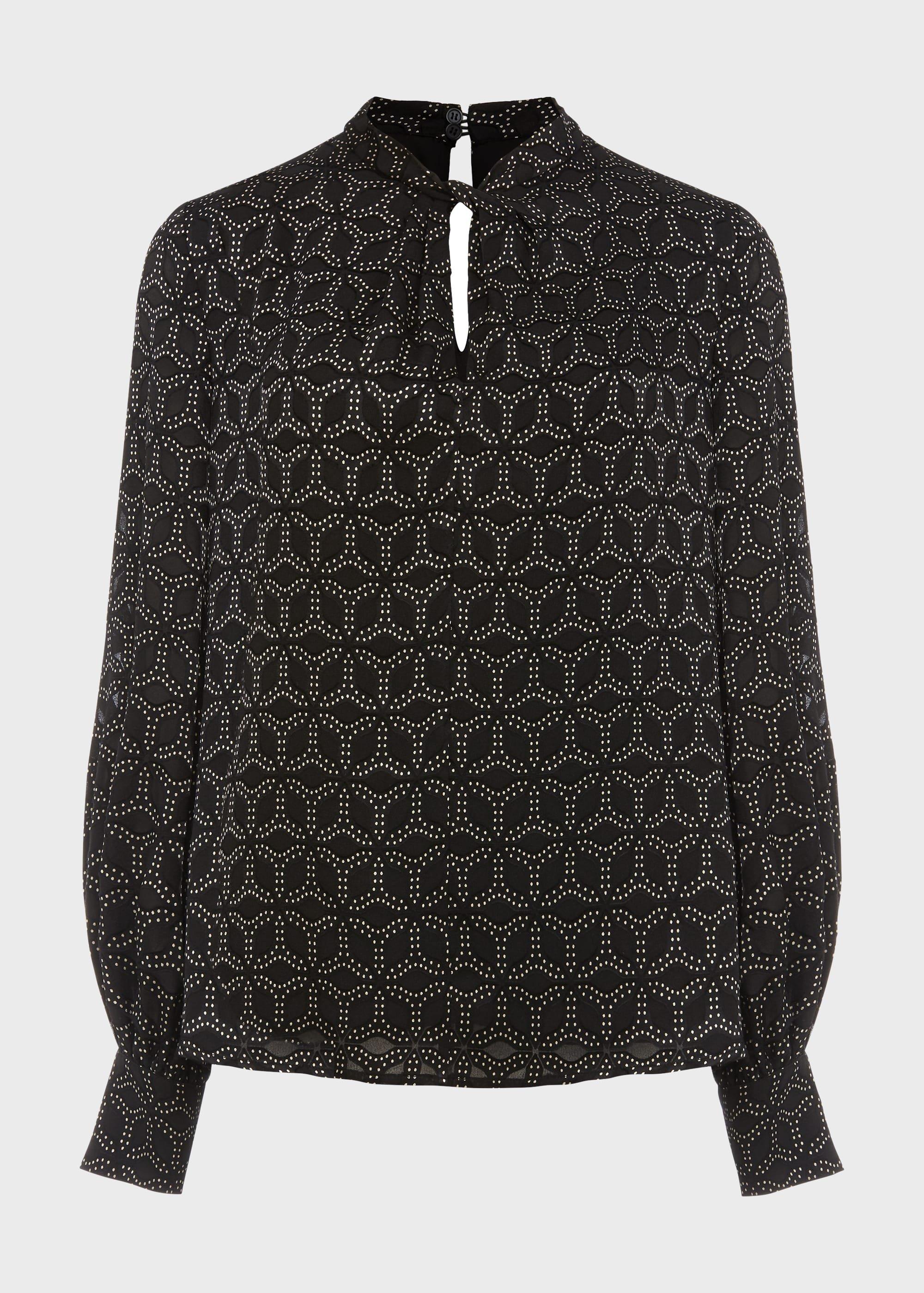 Karina Blouse, Black Gold, hi-res