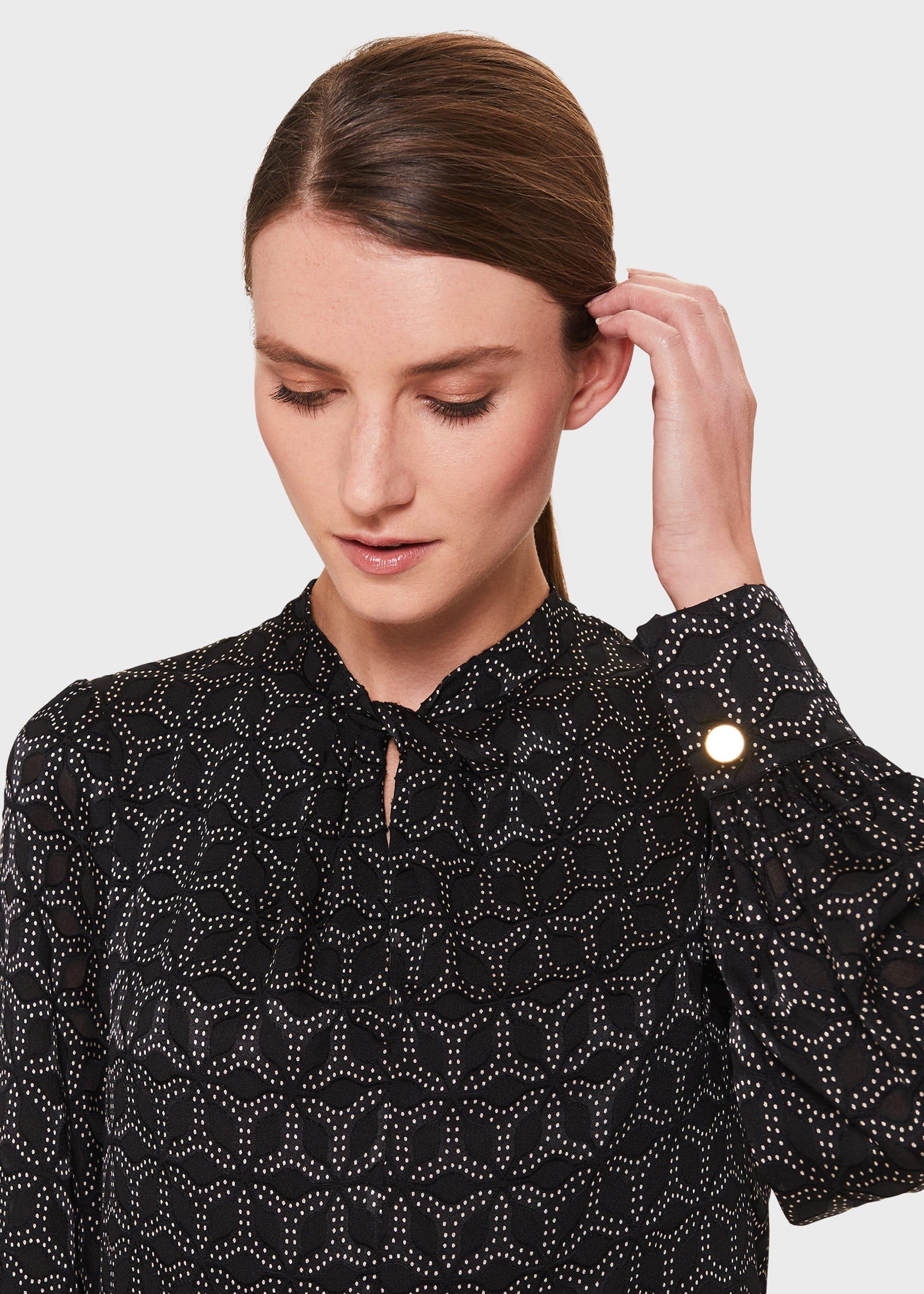 Karina Blouse, Black Gold, hi-res