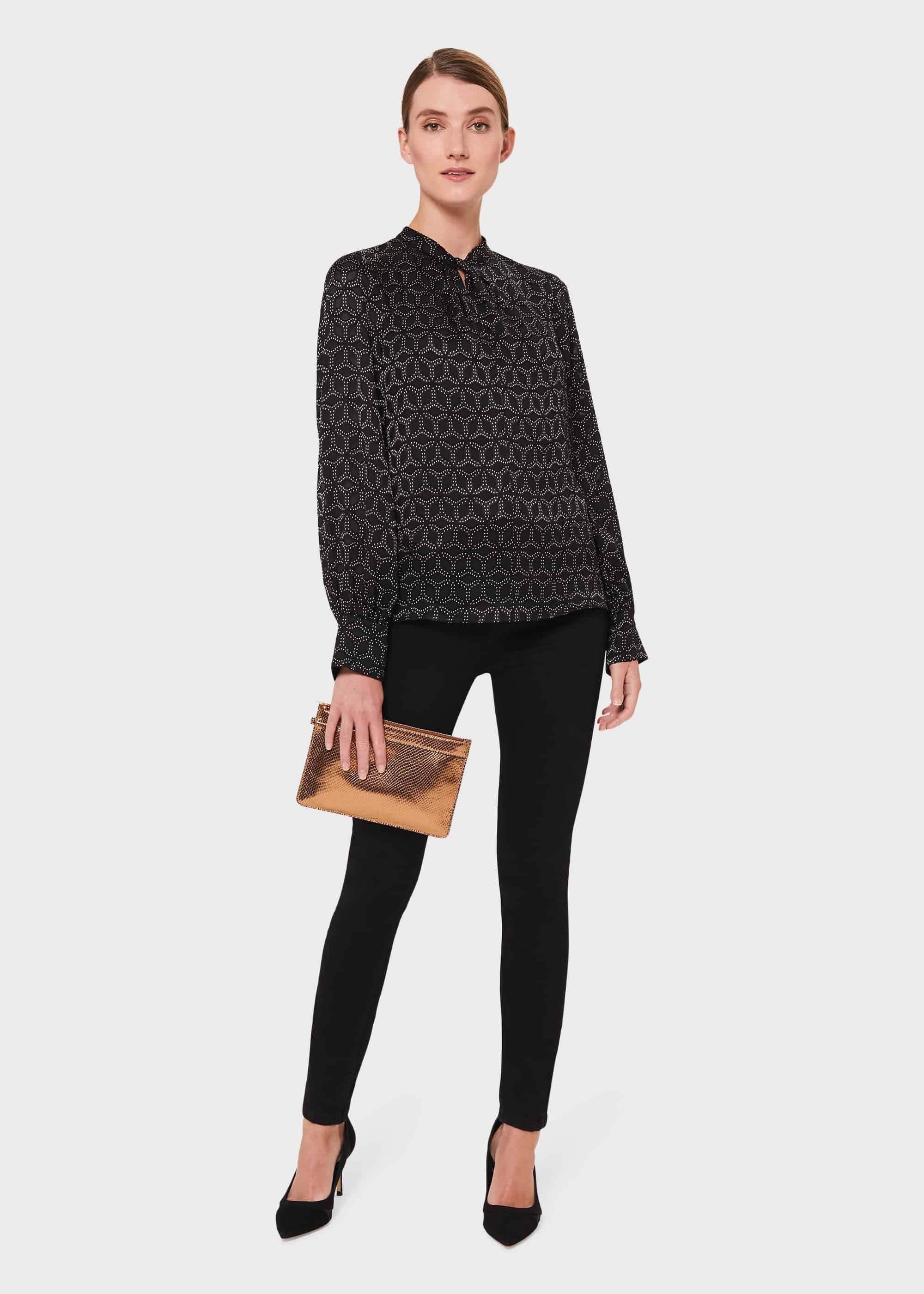 Karina Blouse, Black Gold, hi-res