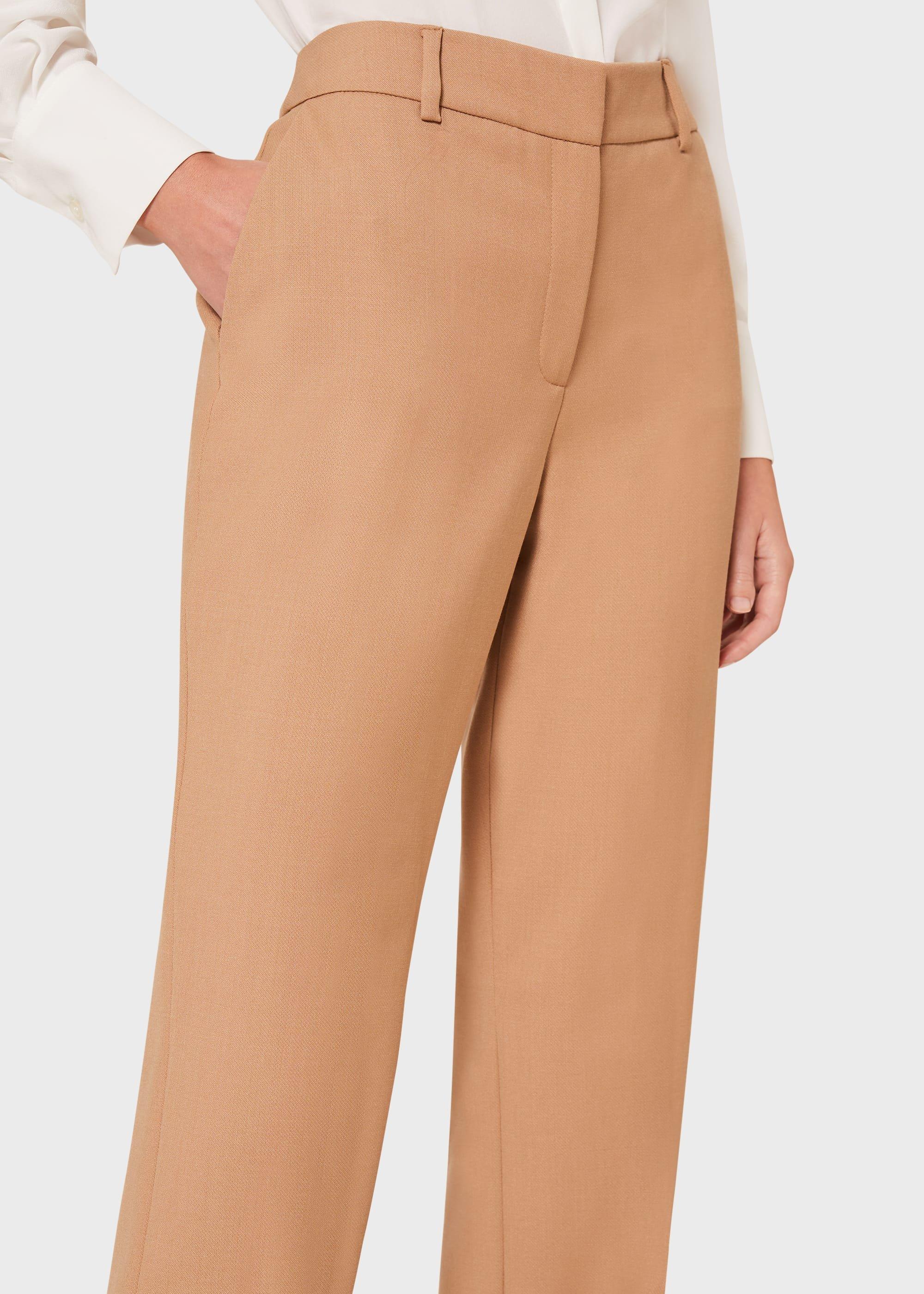 Laurel Straight Trousers, Camel, hi-res