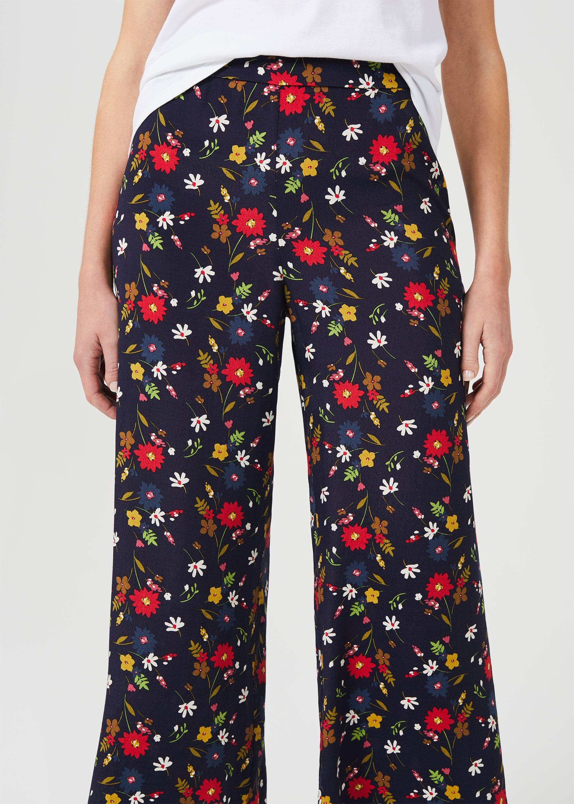 Lauren Trouser, Navy Multi, hi-res