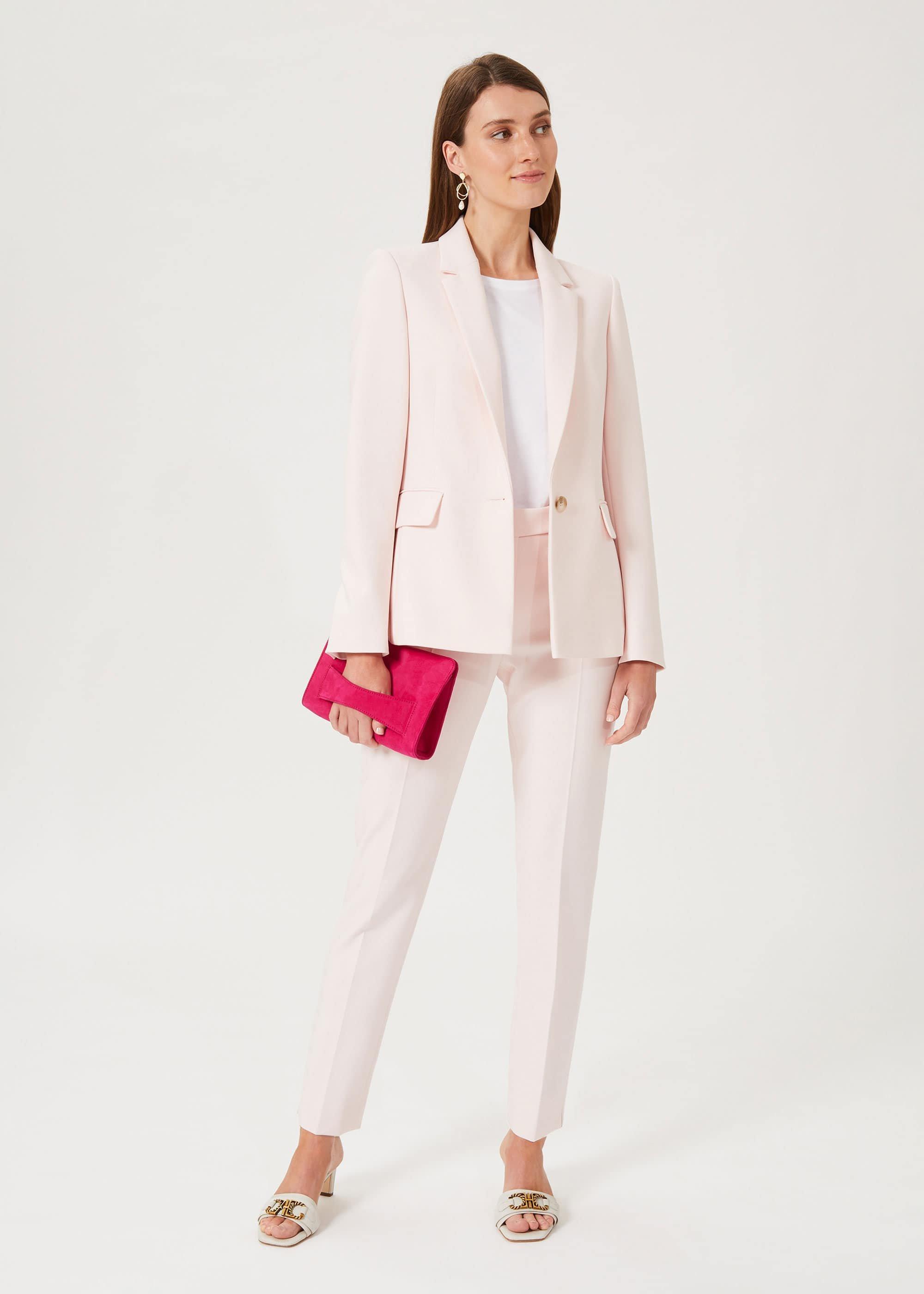 Kaia Tapered Trouser, Icy Pink, hi-res