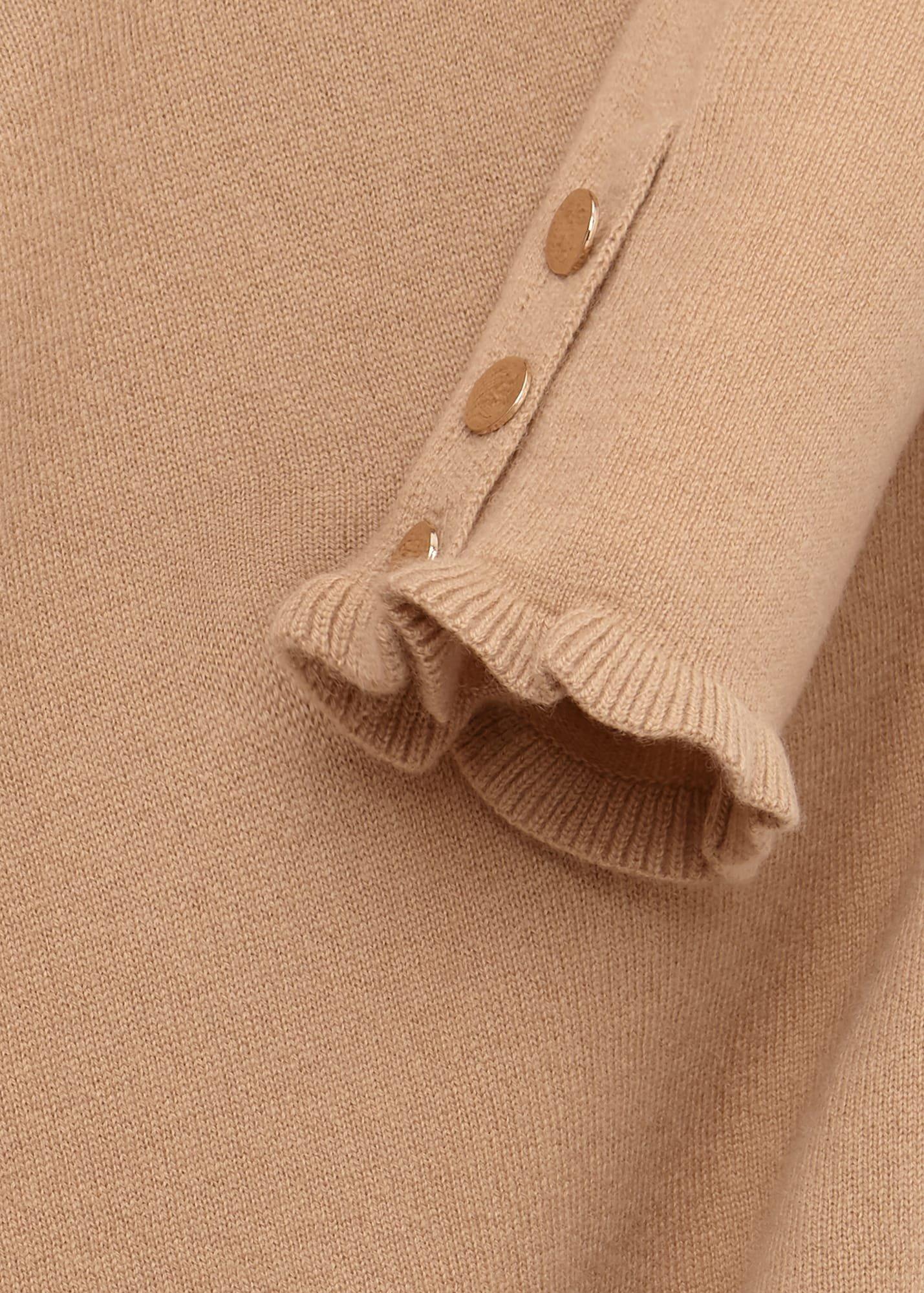Imogen Wool Cashmere Jumper, Camel, hi-res