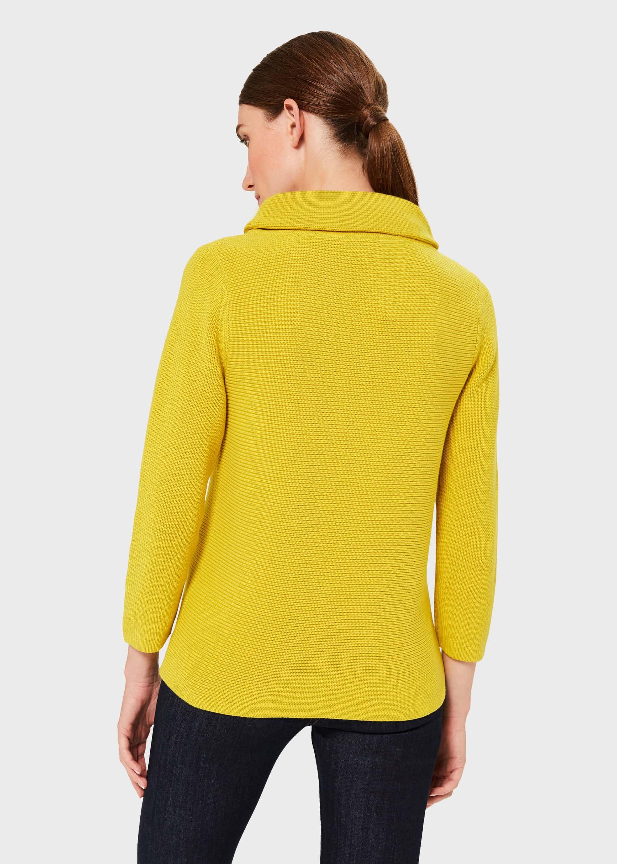 Isabella Cotton Jumper, Sulphur, hi-res