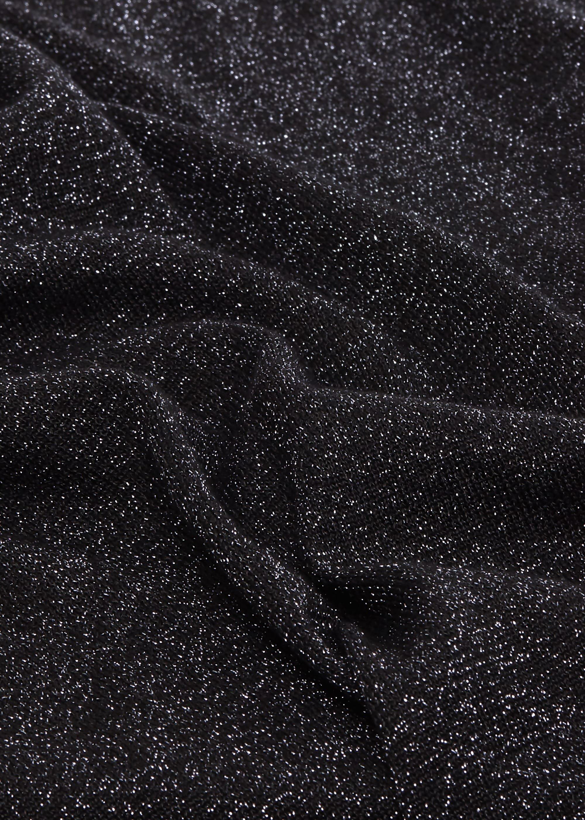 Mae Sparkle Sweater, Black Silver, hi-res