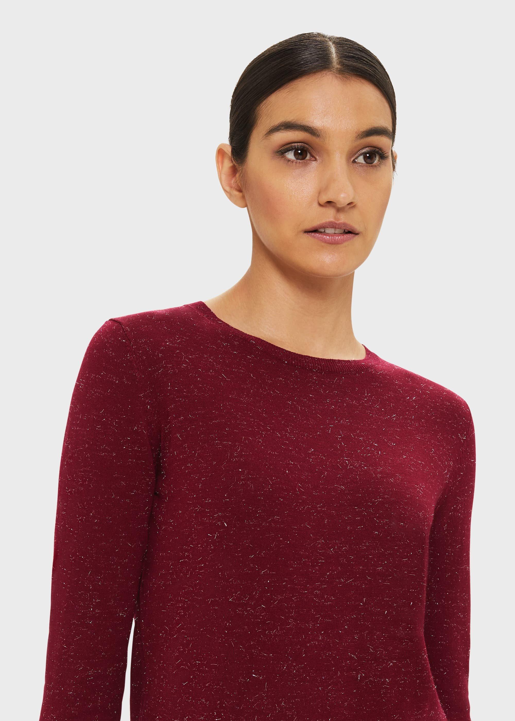 Penny Sparkle Jumper,  Dark Raspberry, hi-res