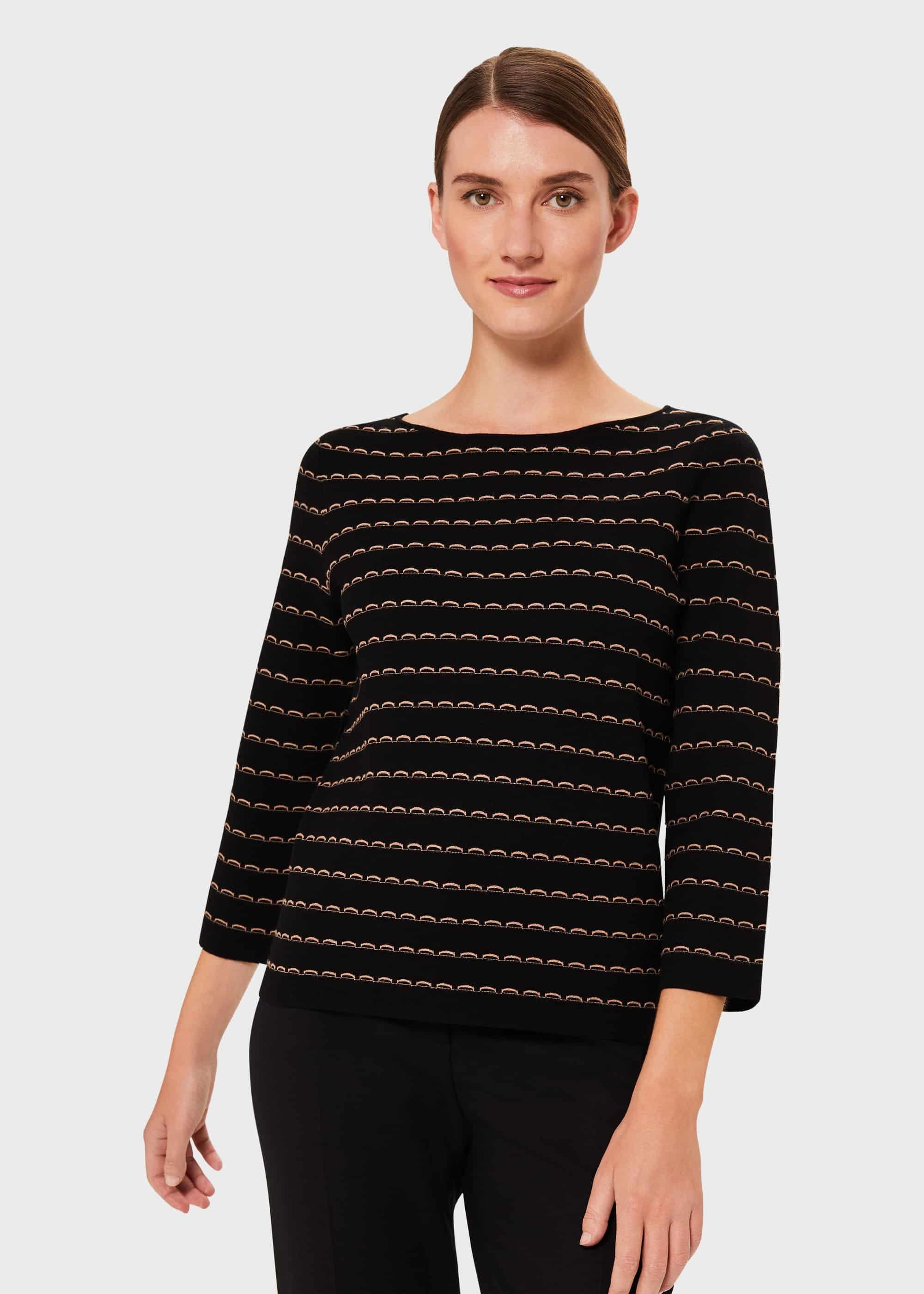 Tayla Jumper, Black Camel, hi-res
