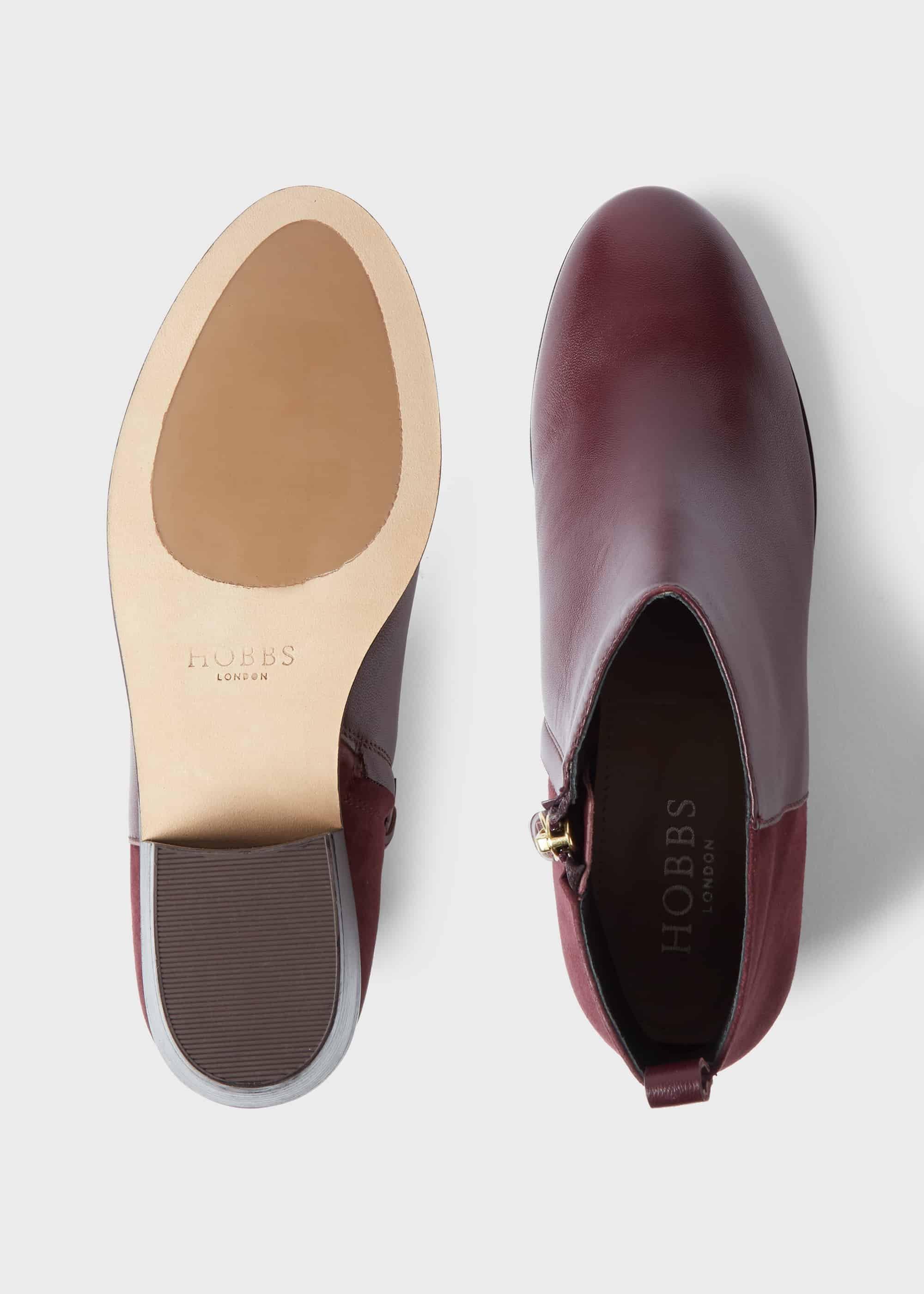 Alice Ankle Boots, Wine, hi-res