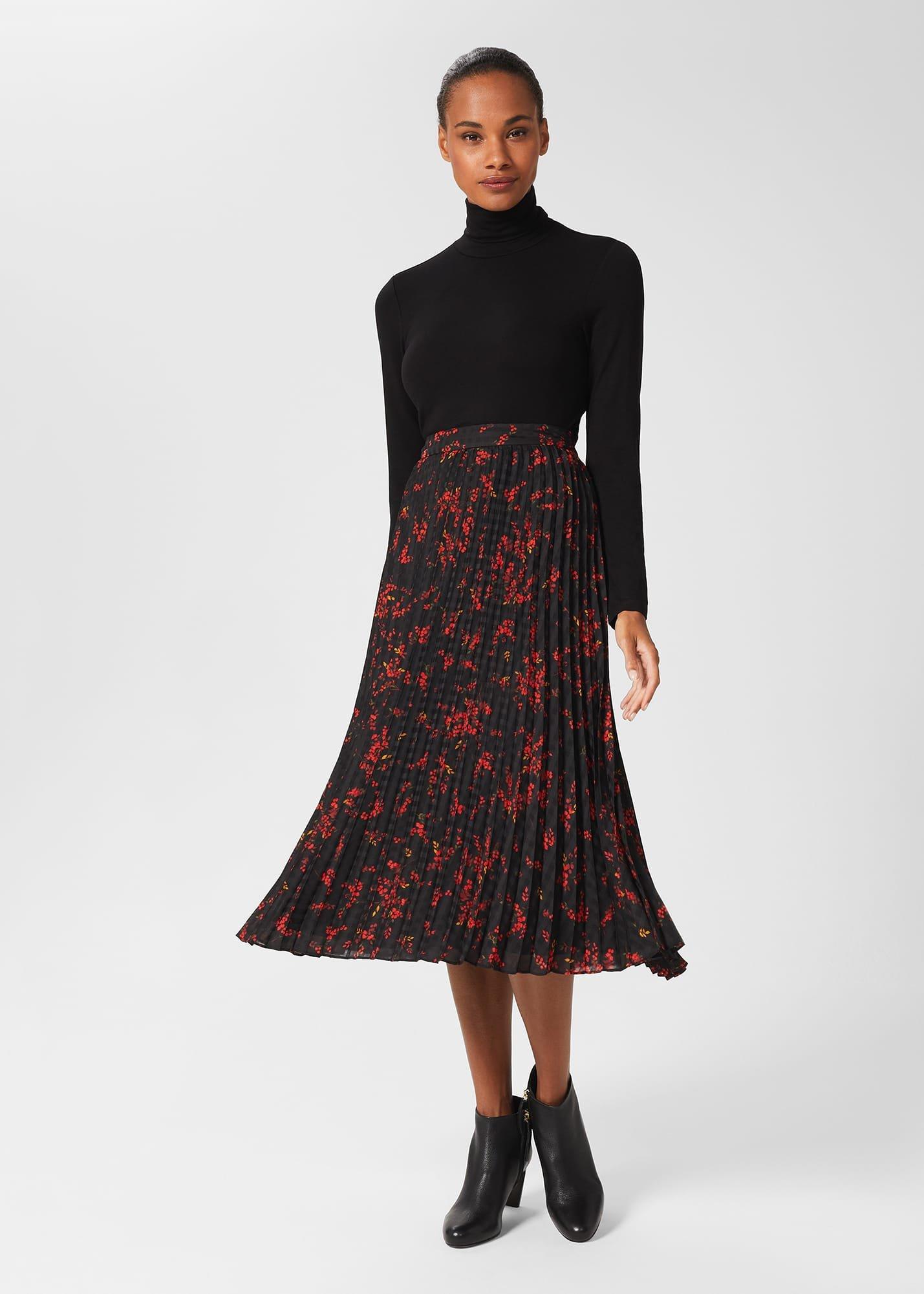 Mischa Roll Neck, Black, hi-res