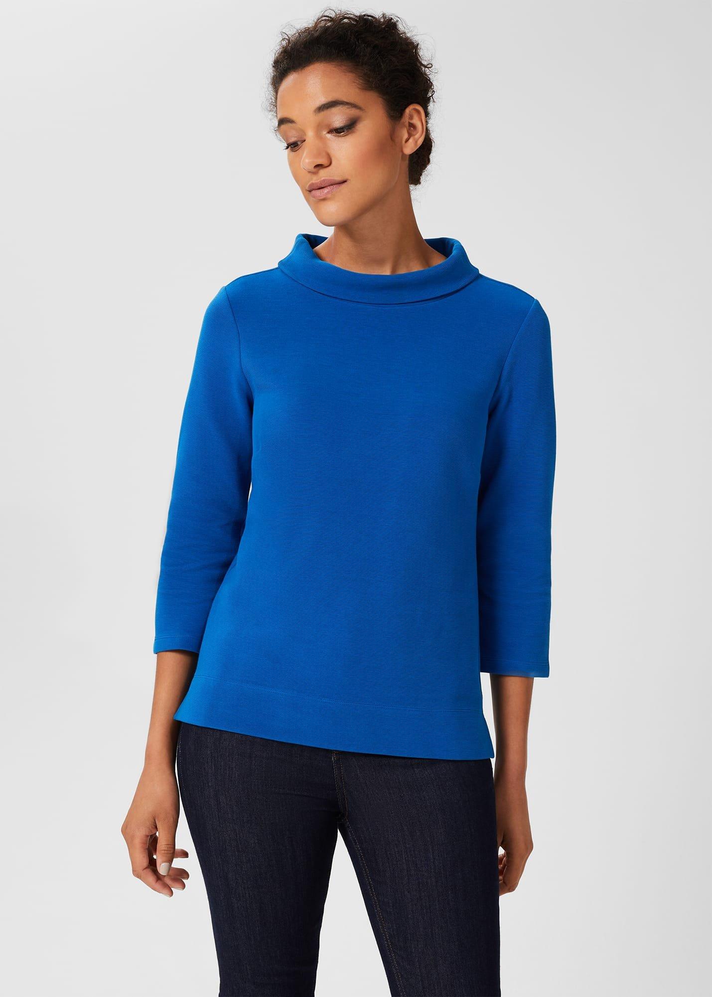 Betsy Top, Royal Blue, hi-res