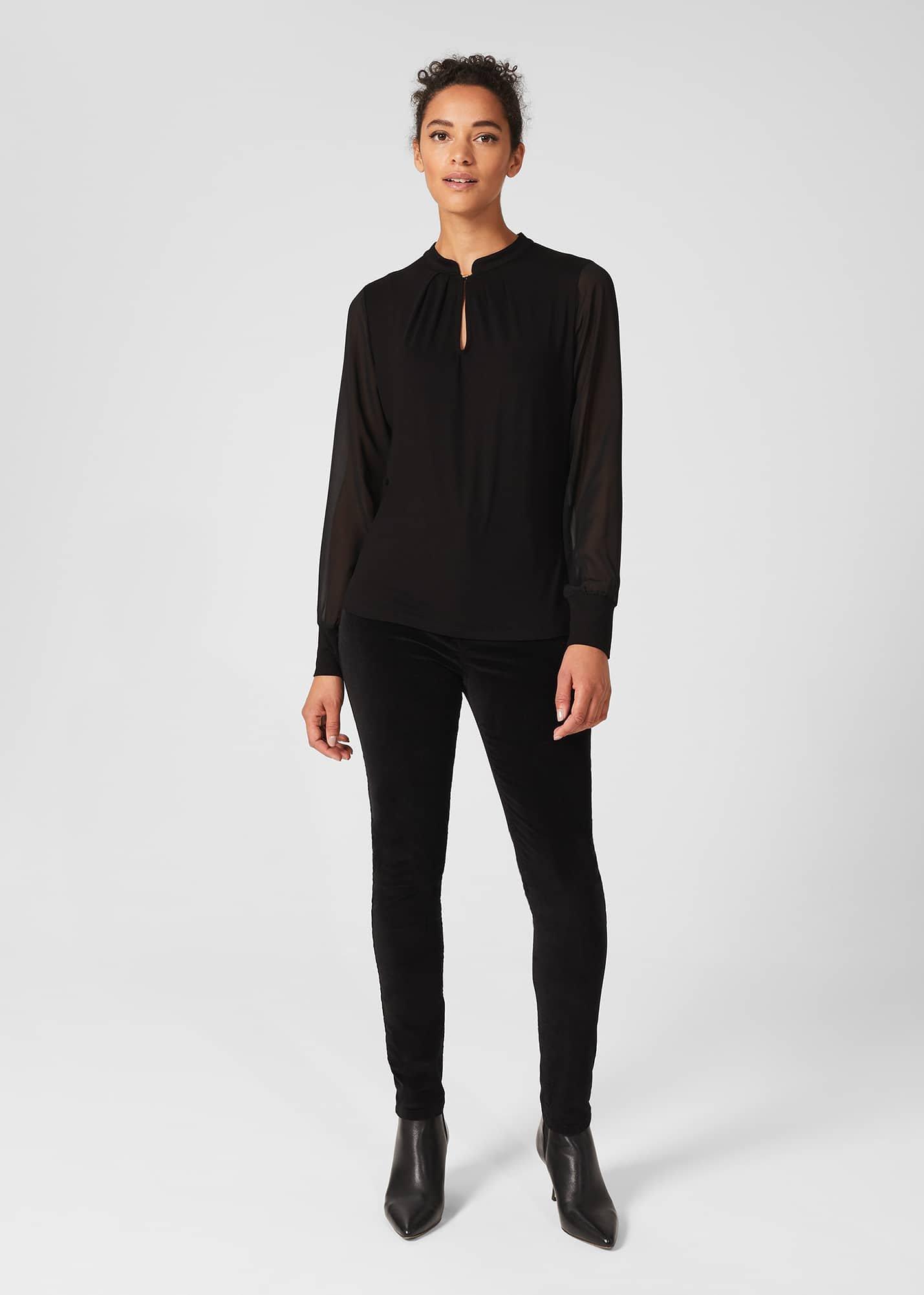 Margot Top, Black, hi-res