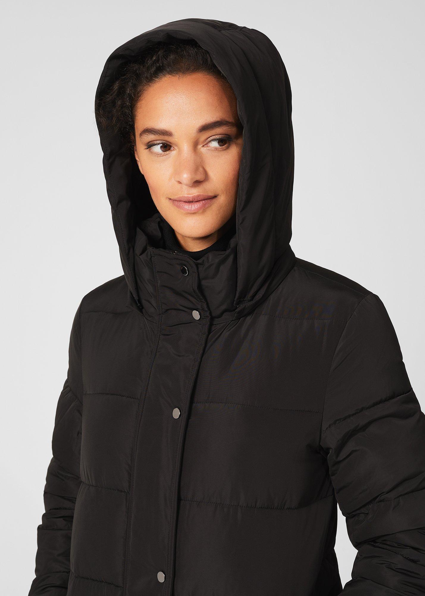 Tarianna Water Resistant Puffer Jacket, Black, hi-res