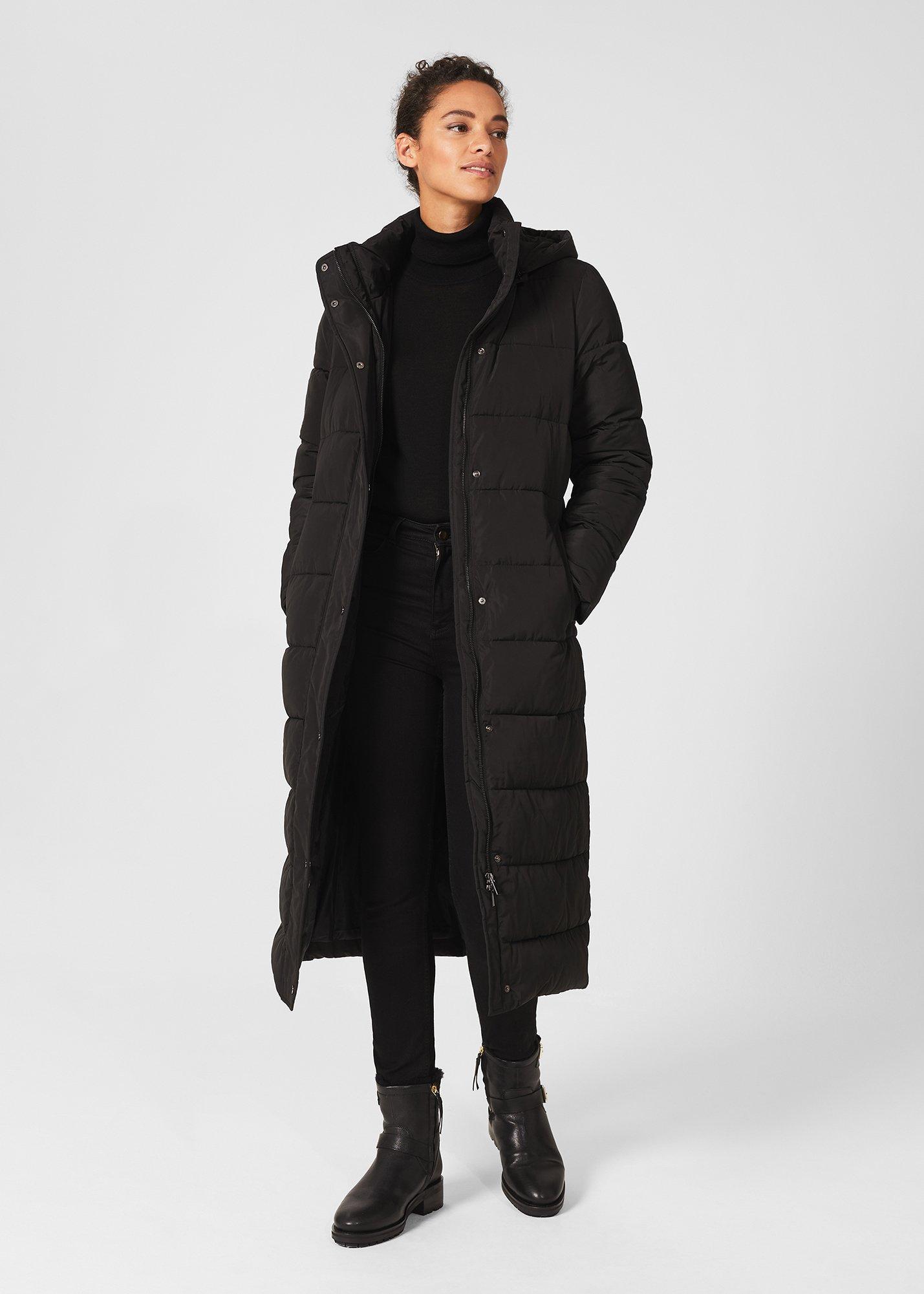 Tarianna Water Resistant Puffer Jacket, Black, hi-res