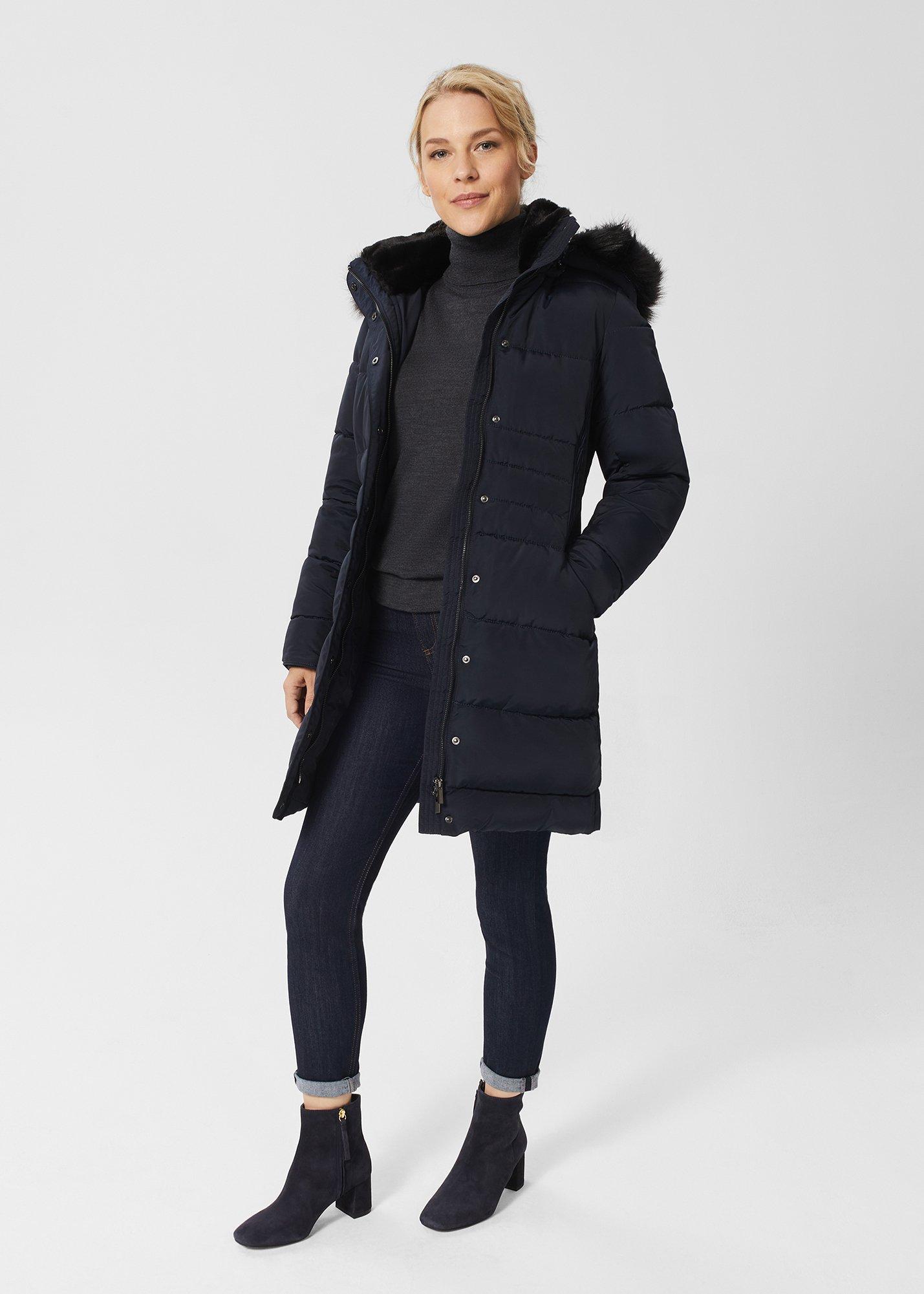 Petite Dita Puffer, Navy, hi-res