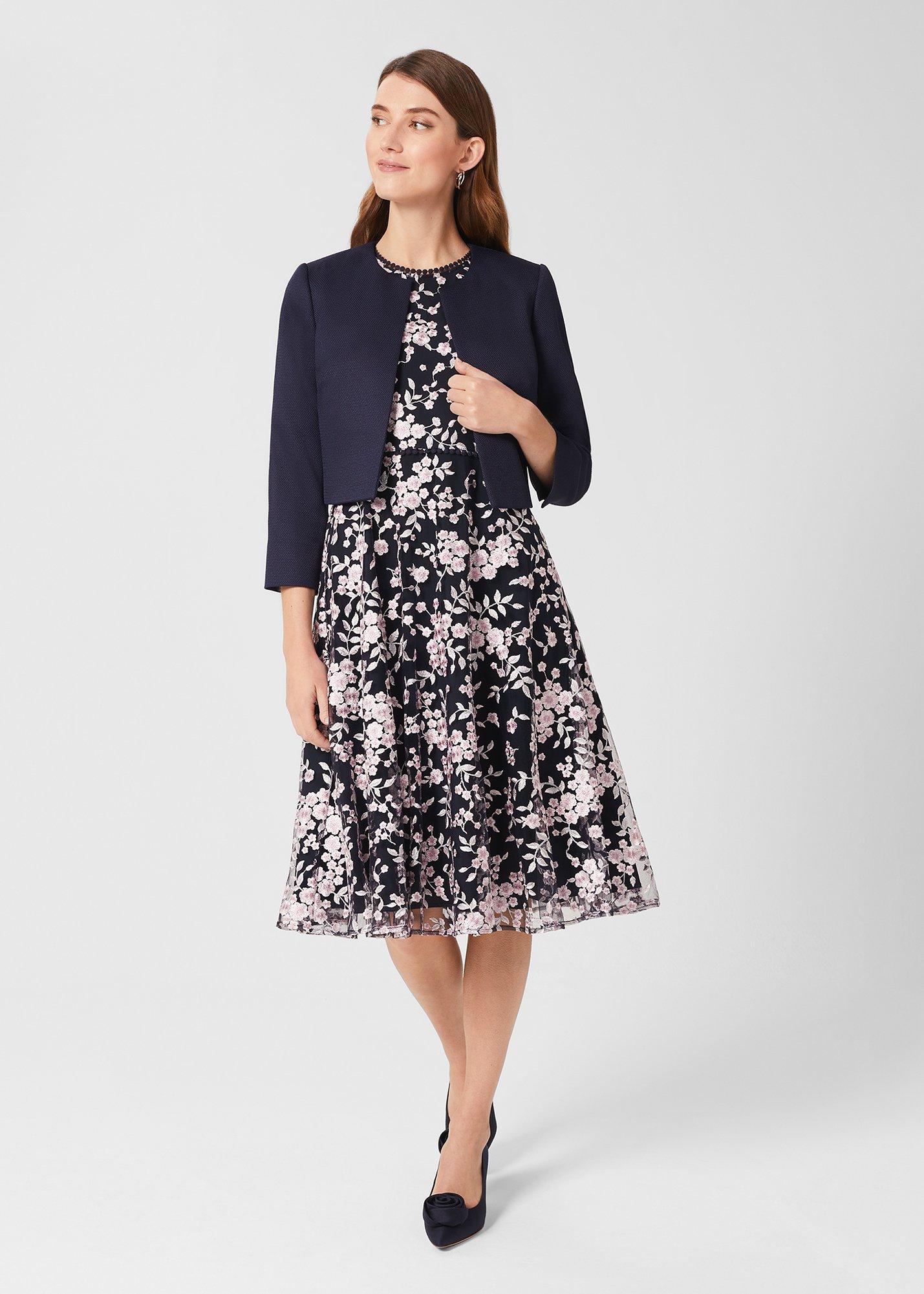 Petite Elize Jacket, Midnight Navy, hi-res