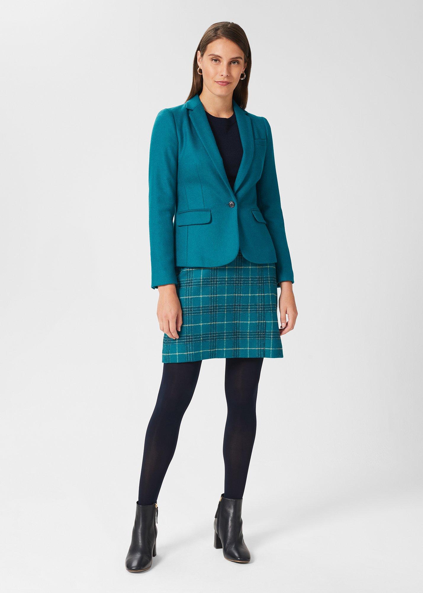 Blake Wool Jacket, Lagoon Blue, hi-res